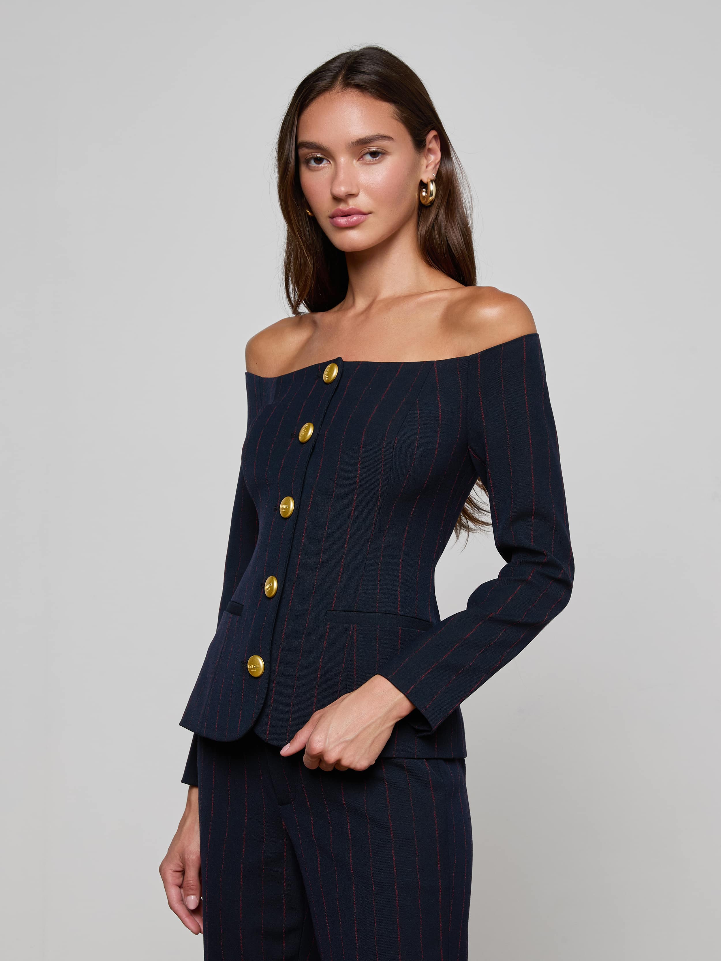 L'AGENCE - Alice Blazer Top - Image 2
