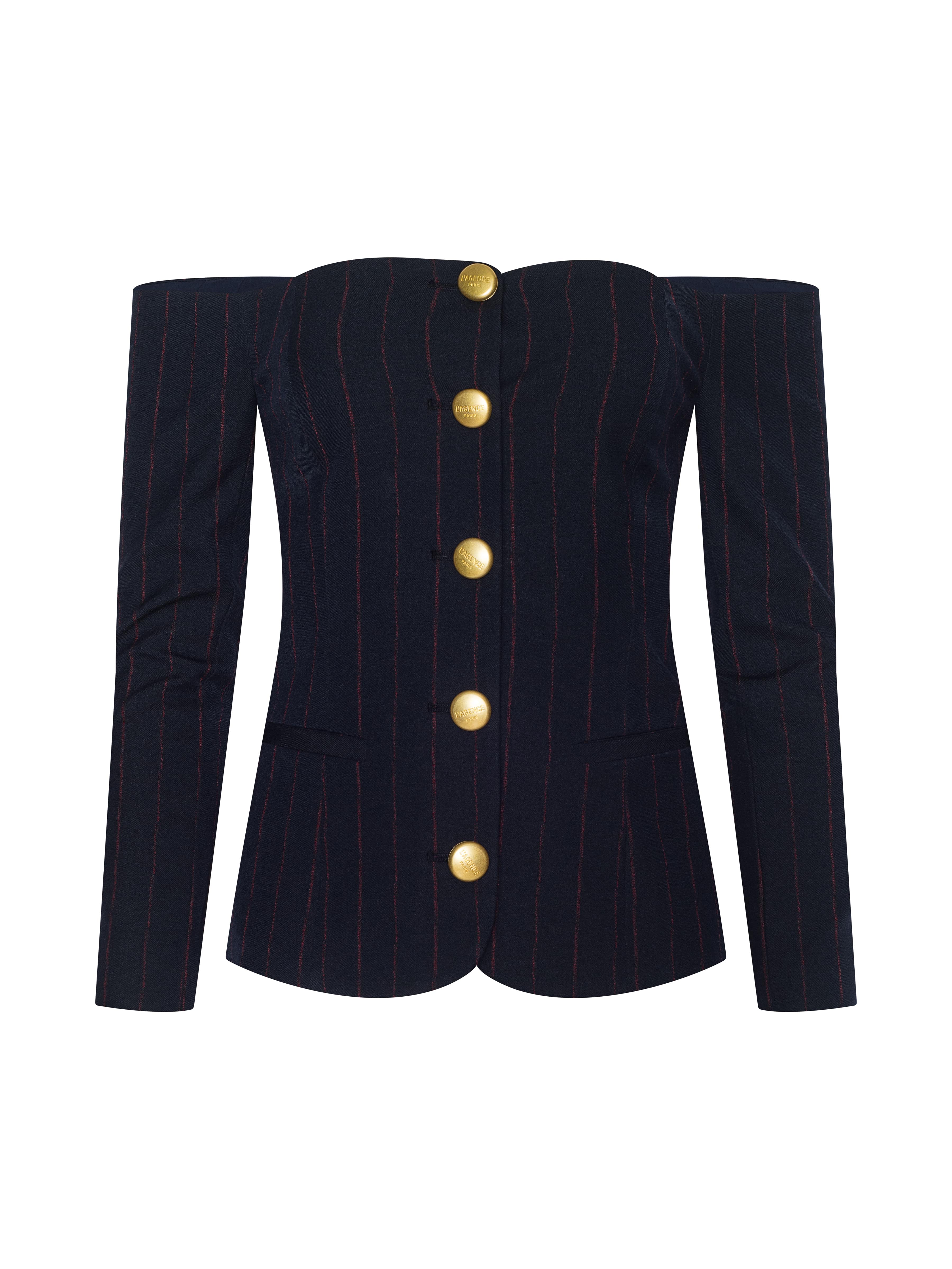 L'AGENCE - Alice Blazer Top - Image 6