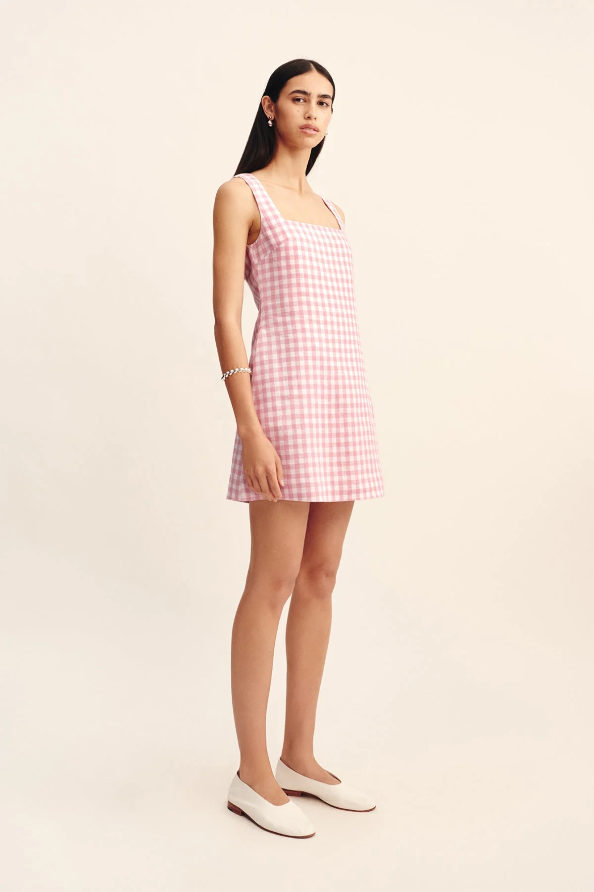 Posse - ALICE MINI DRESS - PINK GINGHAM - Image 10