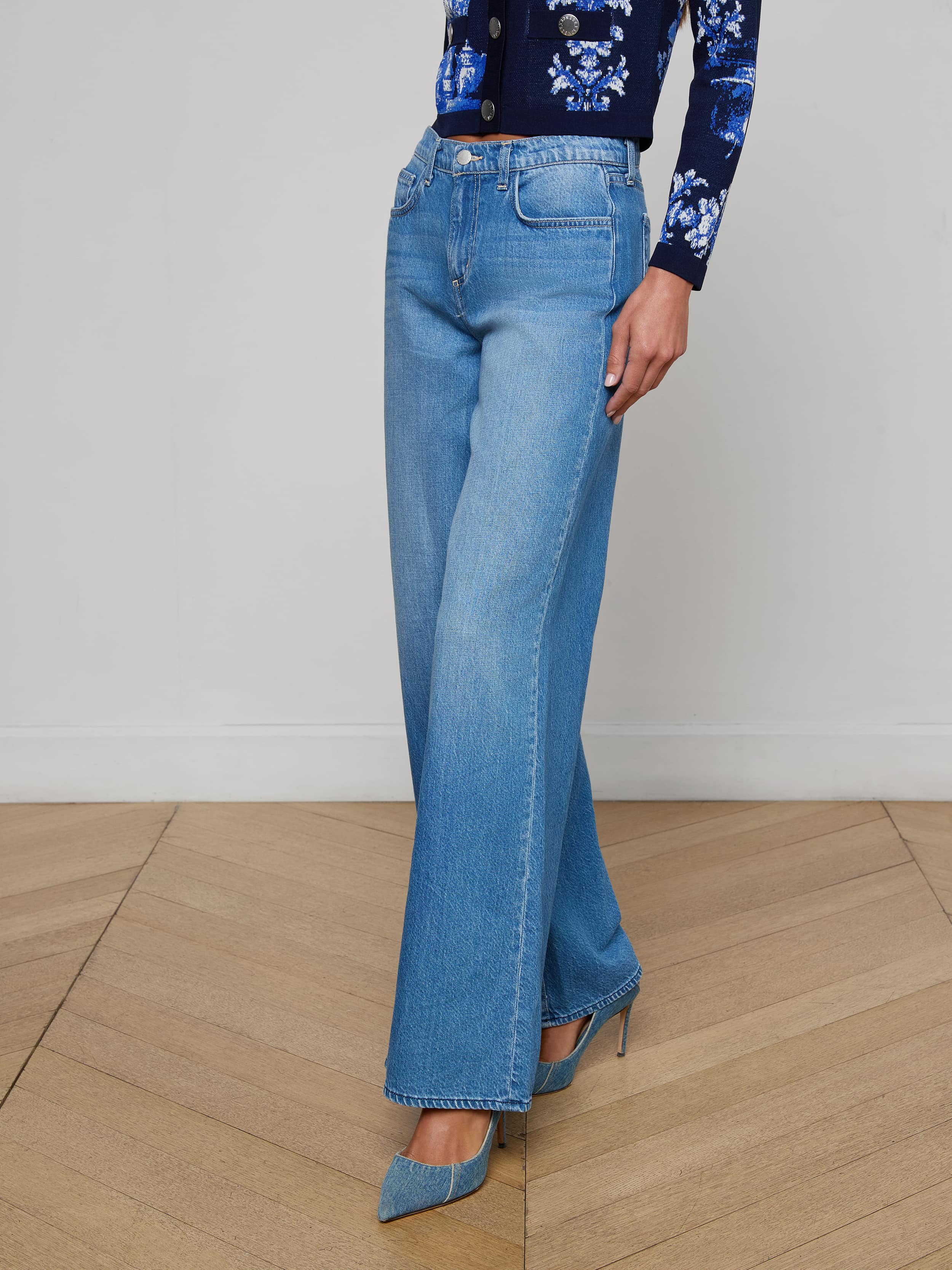 L'AGENCE - Alicent Wide - Leg Jean - Image 11