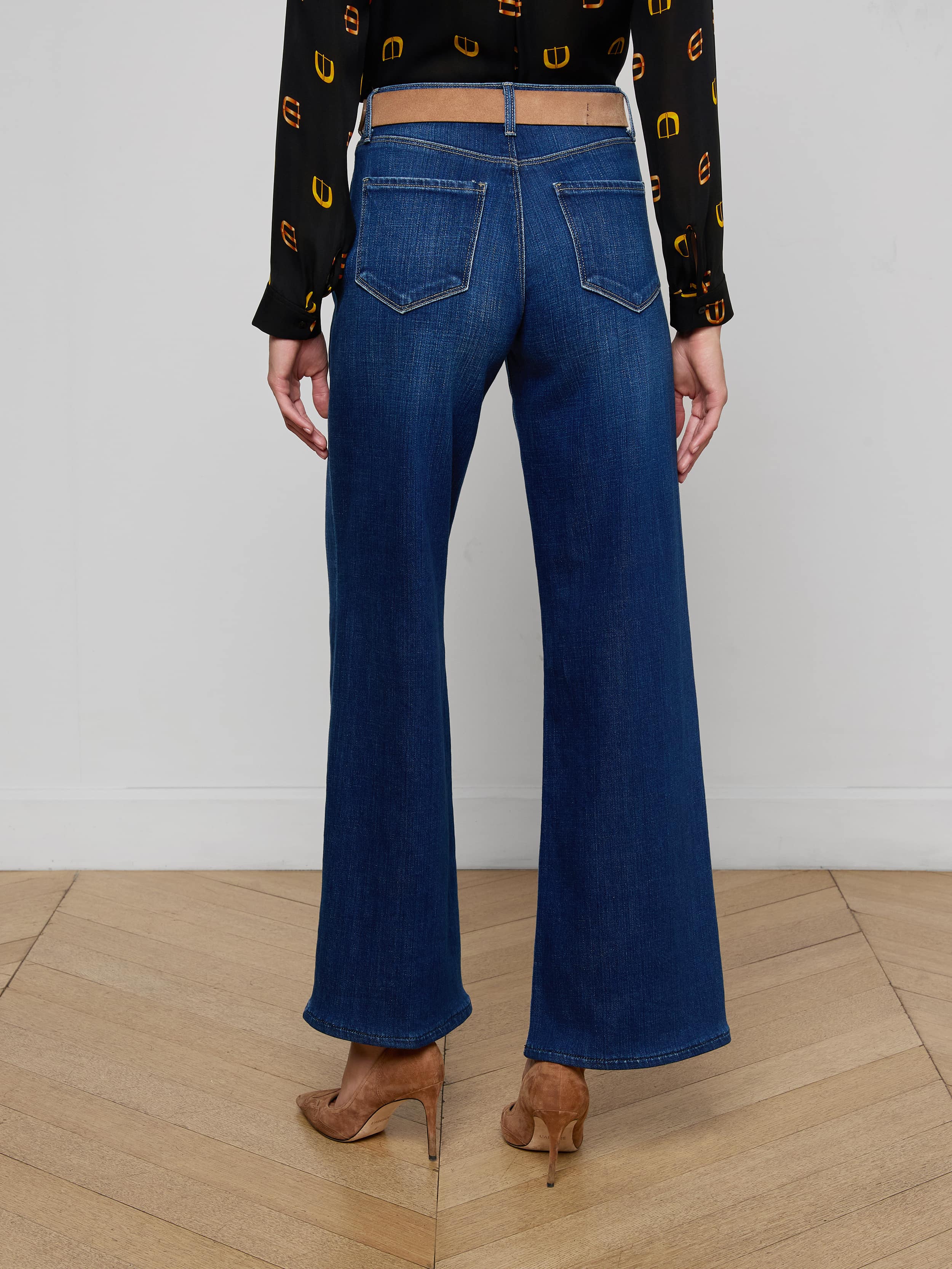 L'AGENCE - Alicent Wide - Leg Jean - Image 4