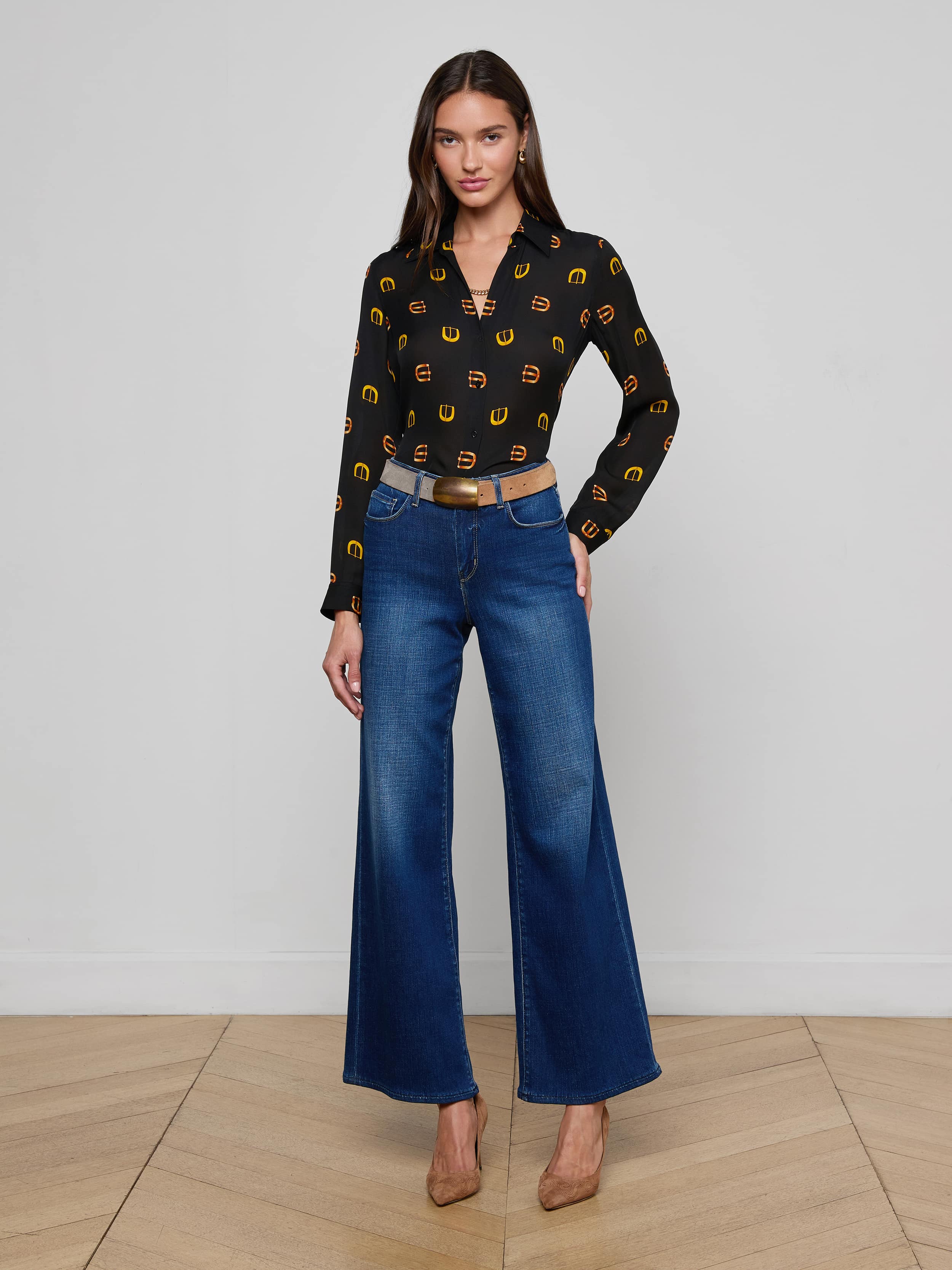 L'AGENCE - Alicent Wide - Leg Jean - Image 8