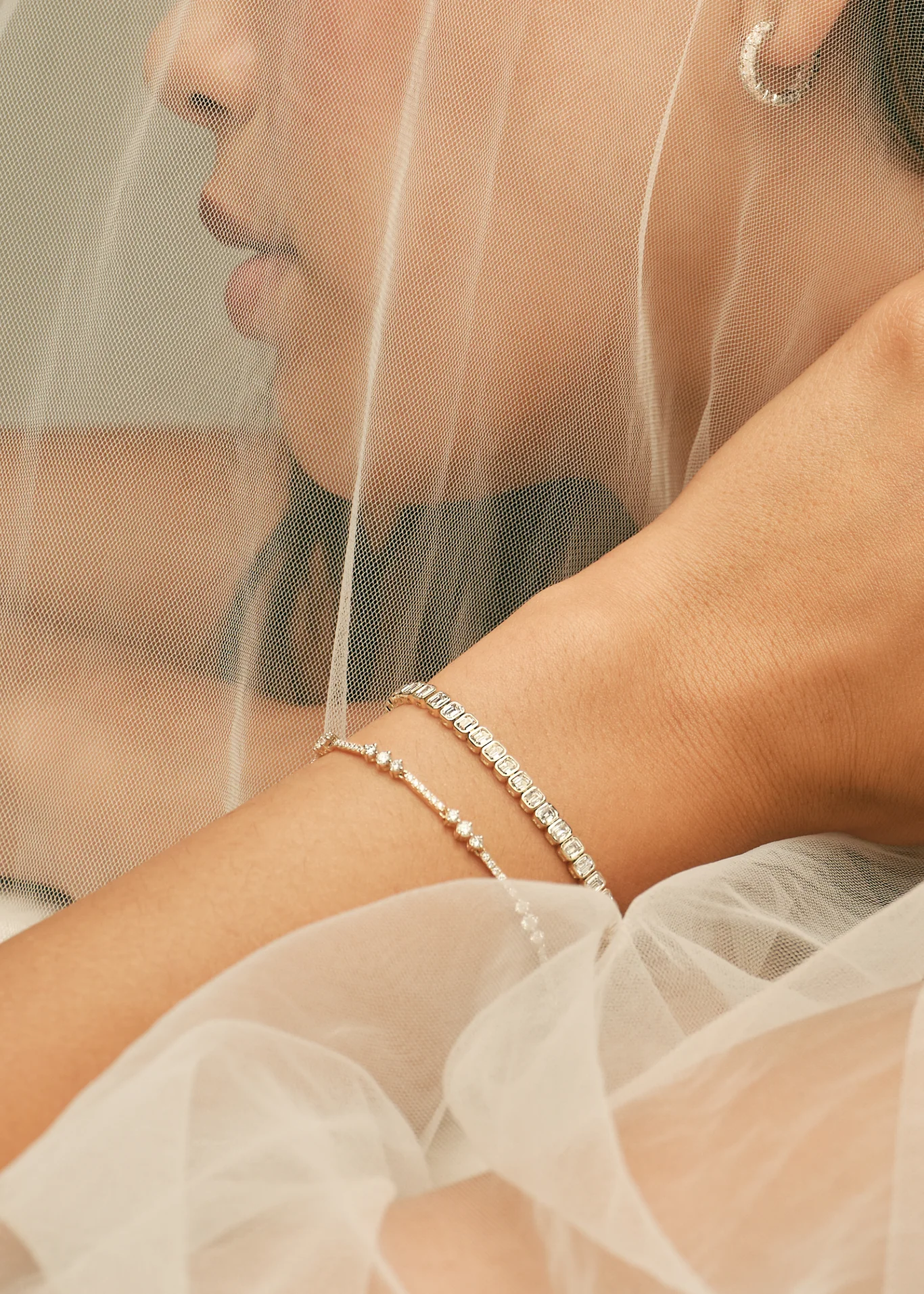 Kinn - Alina Trio Tennis Bracelet - Image 4
