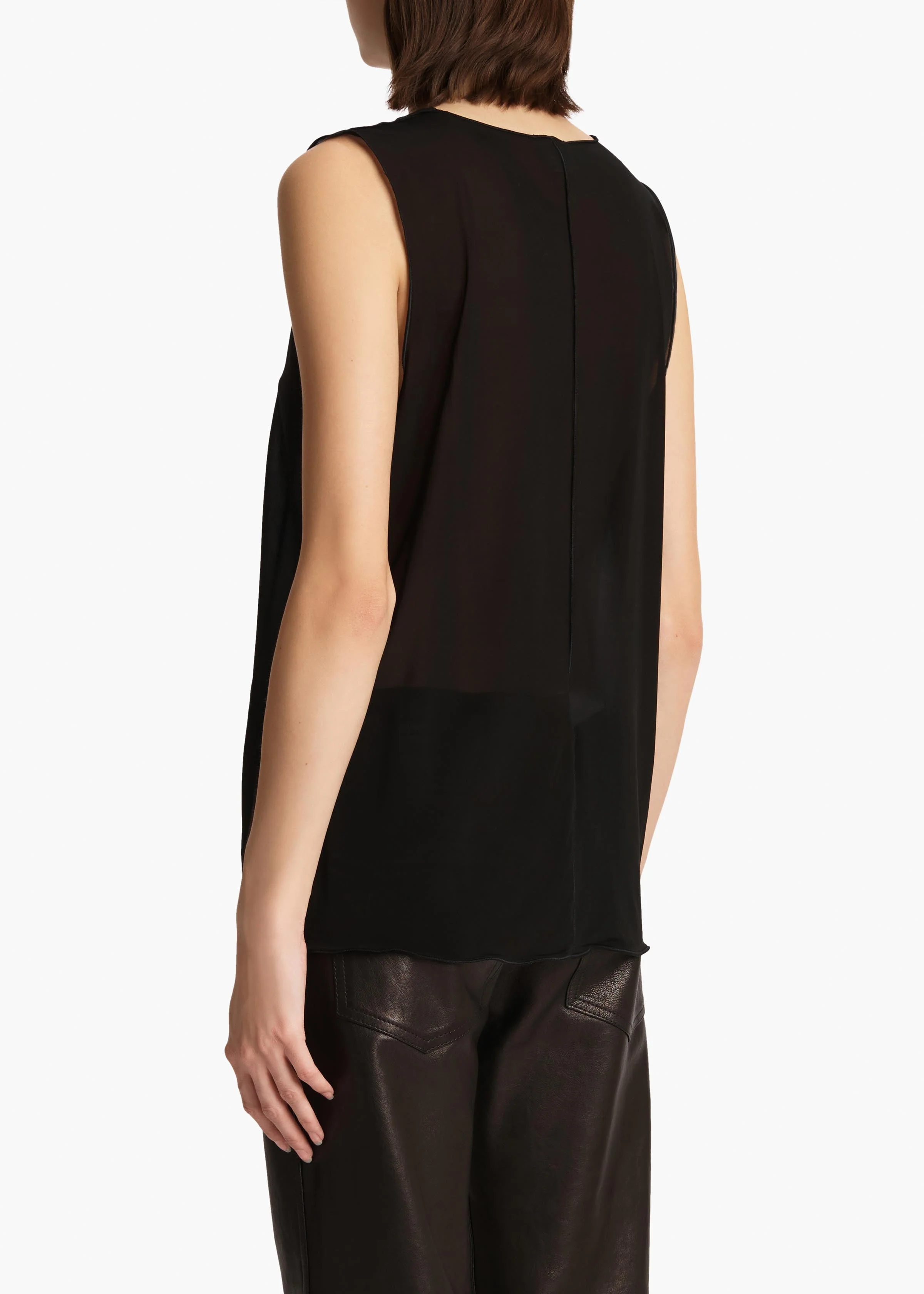 Khaite - Allo Top in Black - Image 4