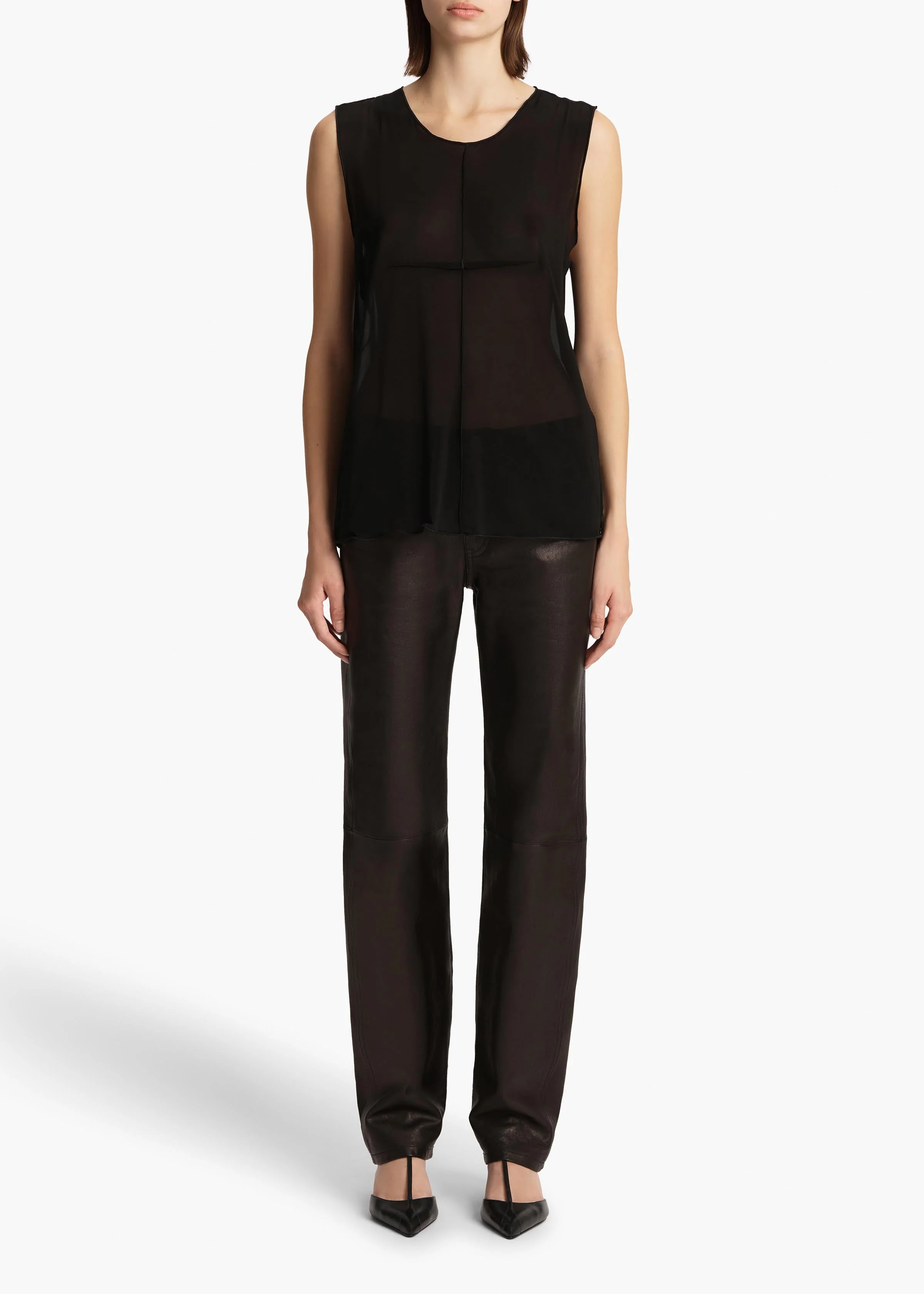 Khaite - Allo Top in Black - Image 9