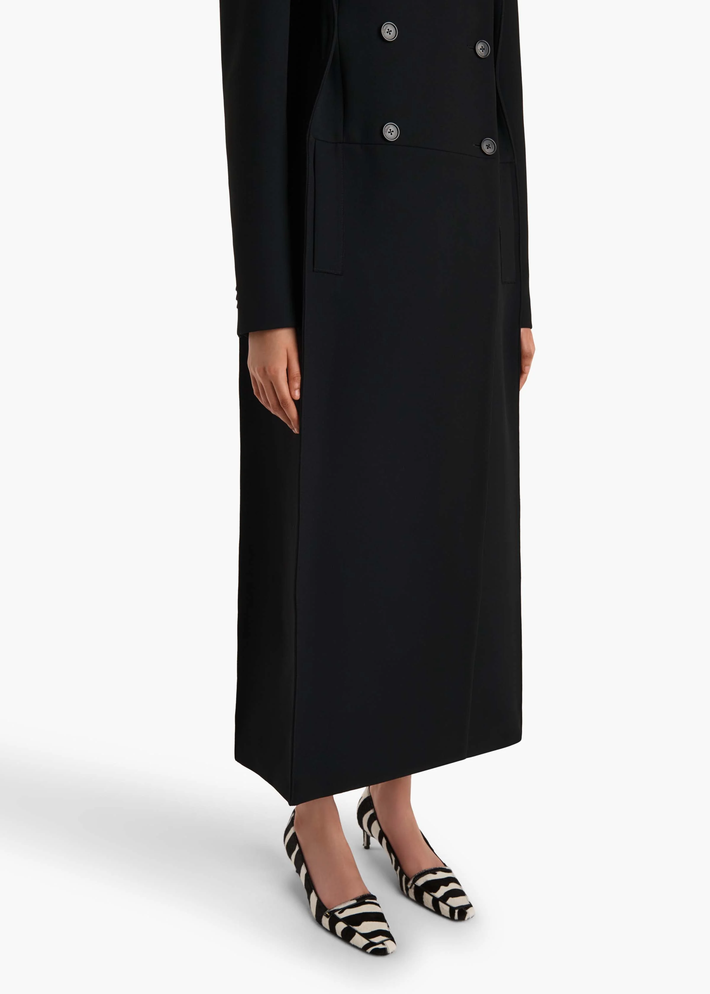 Khaite - Alton Coat in Black - Image 11
