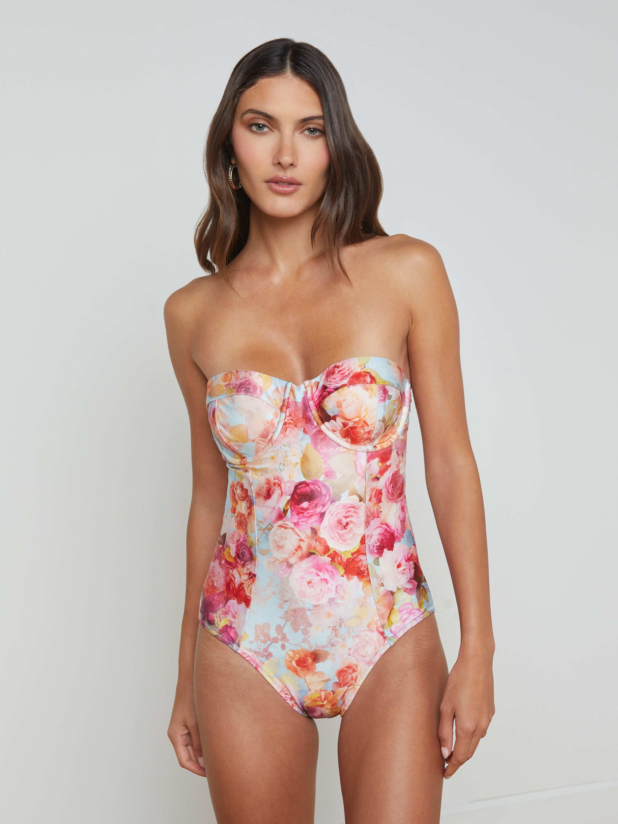 L'AGENCE - Amie Bandeau One - Piece Swimsuit - Image 14