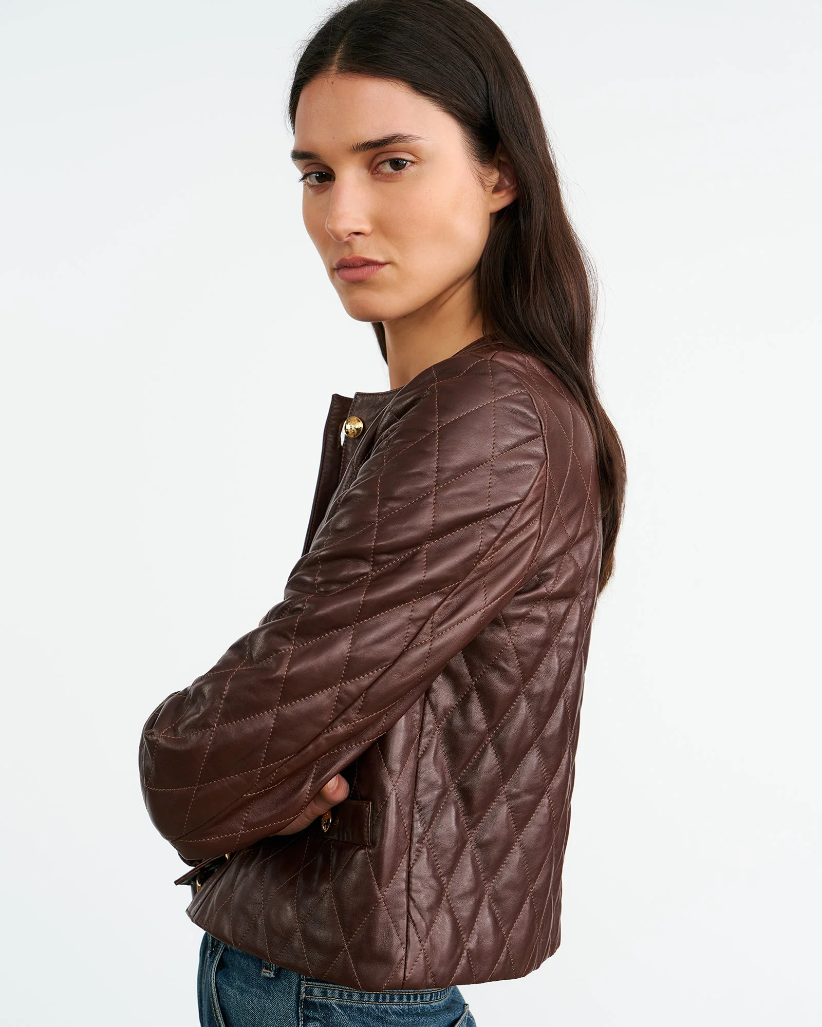 Nili Lotan - AMY LEATHER JACKET - Image 3