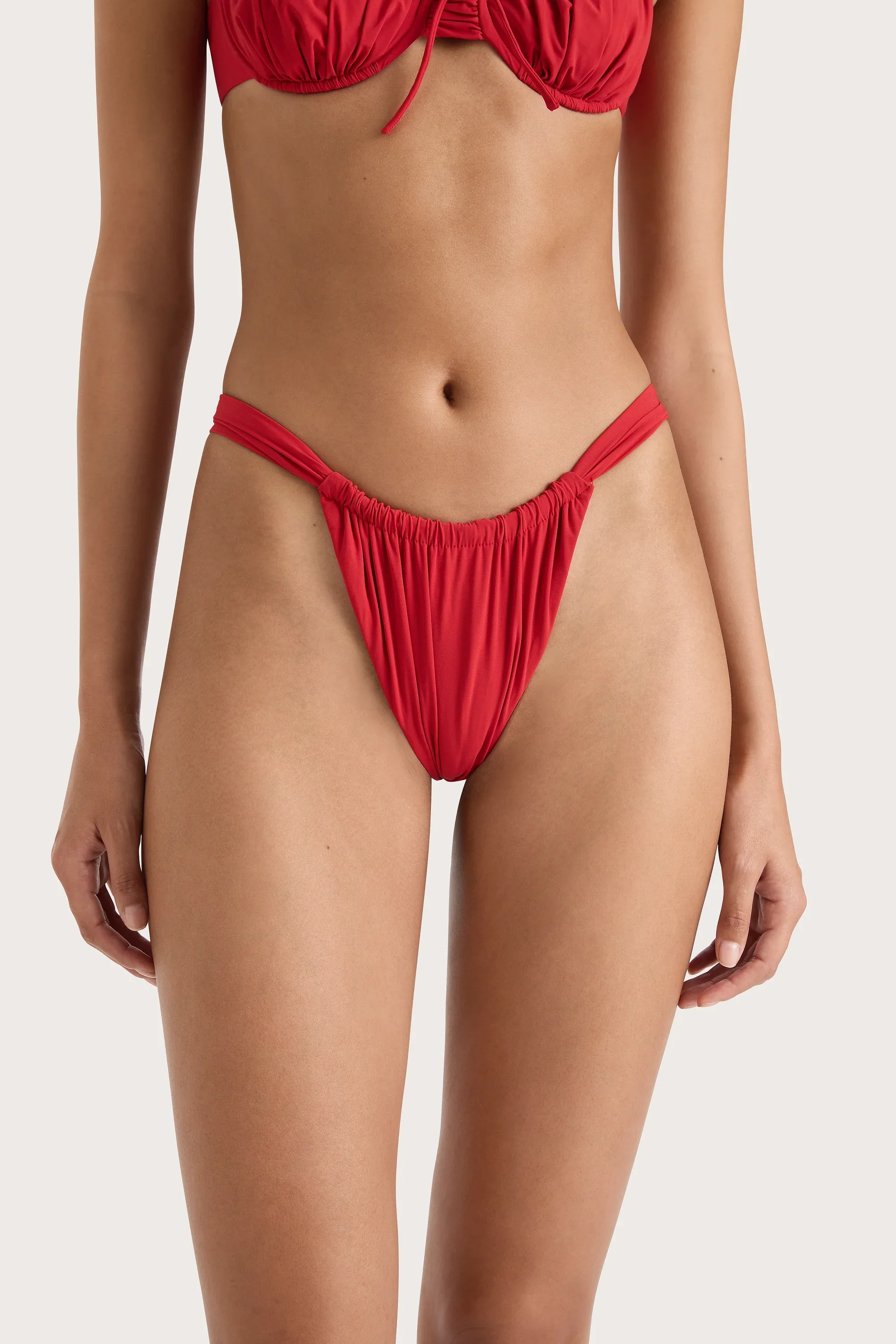Faithfull - Andez Bikini Bottom Red - Final Sale - Image 3