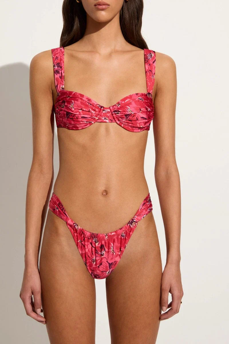 Faithfull - Andez Bikini Bottoms El Limon Floral Pink - Final Sale - Image 3