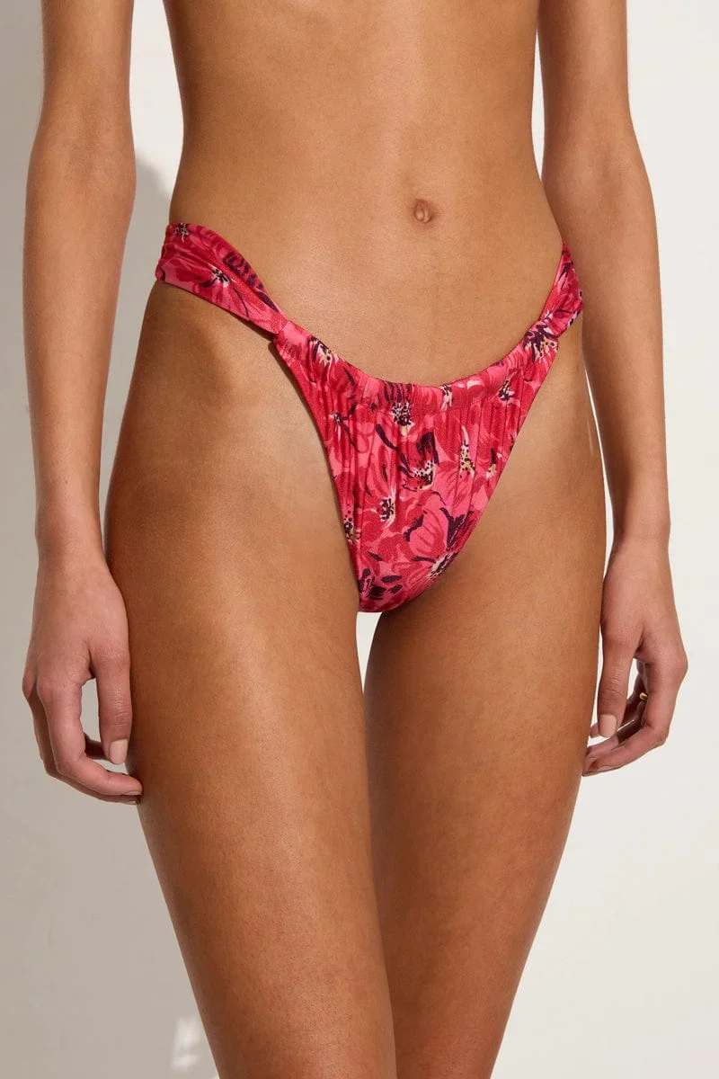 Faithfull - Andez Bikini Bottoms El Limon Floral Pink - Final Sale - Image 4