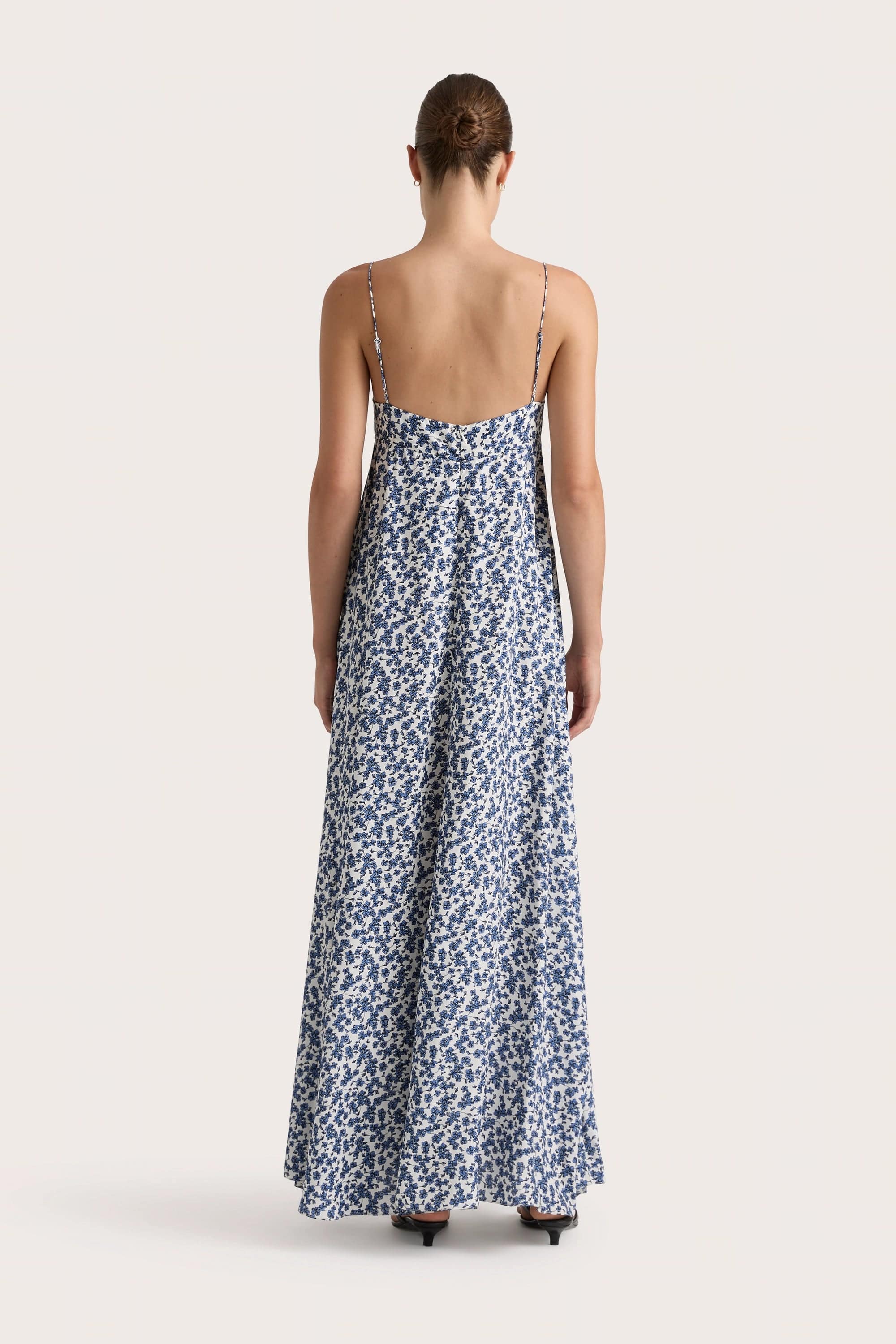 Faithfull - Anessa Maxi Dress Leilani Mid Blue - Final Sale - Image 4