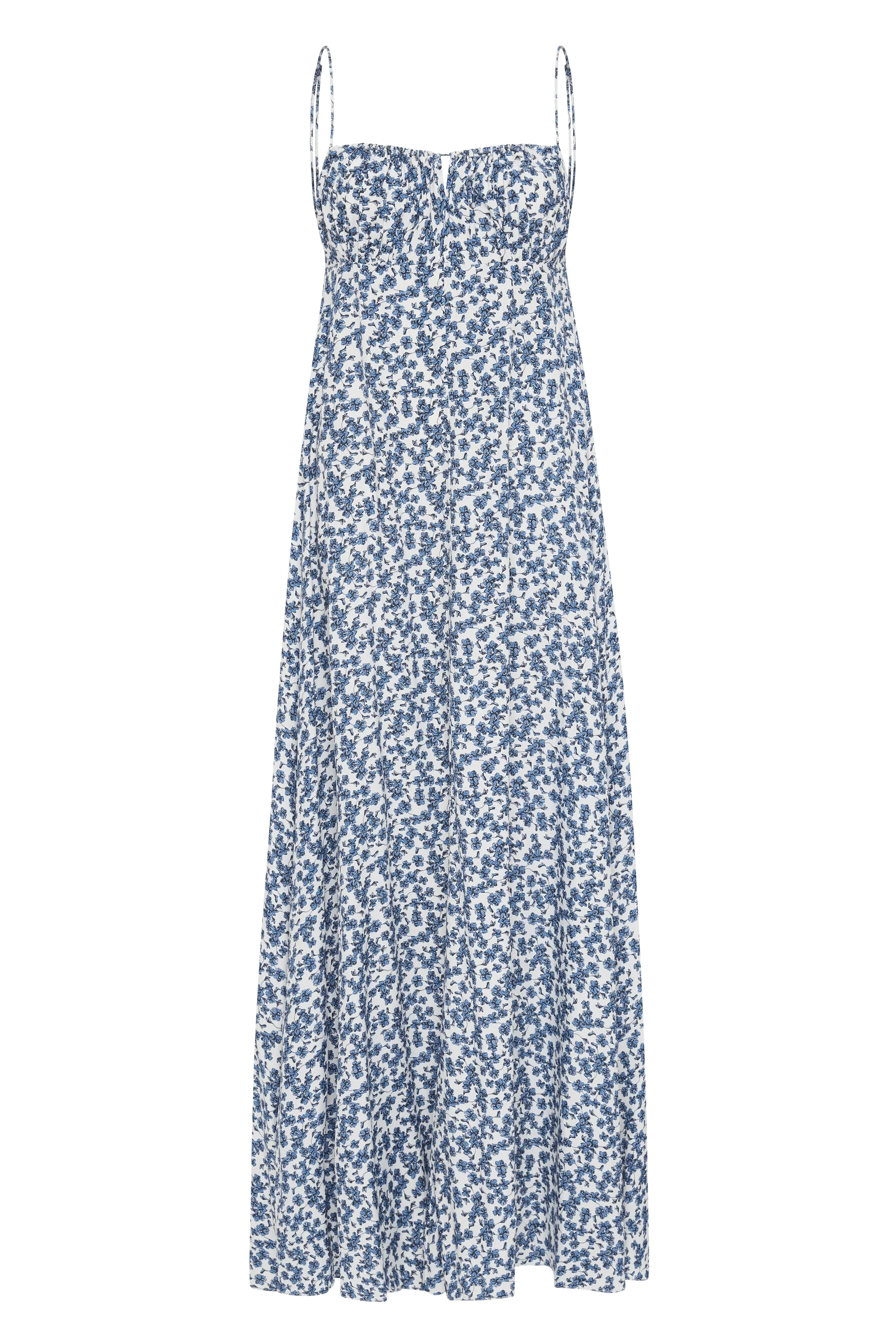 Faithfull - Anessa Maxi Dress Leilani Mid Blue - Final Sale - Image 6