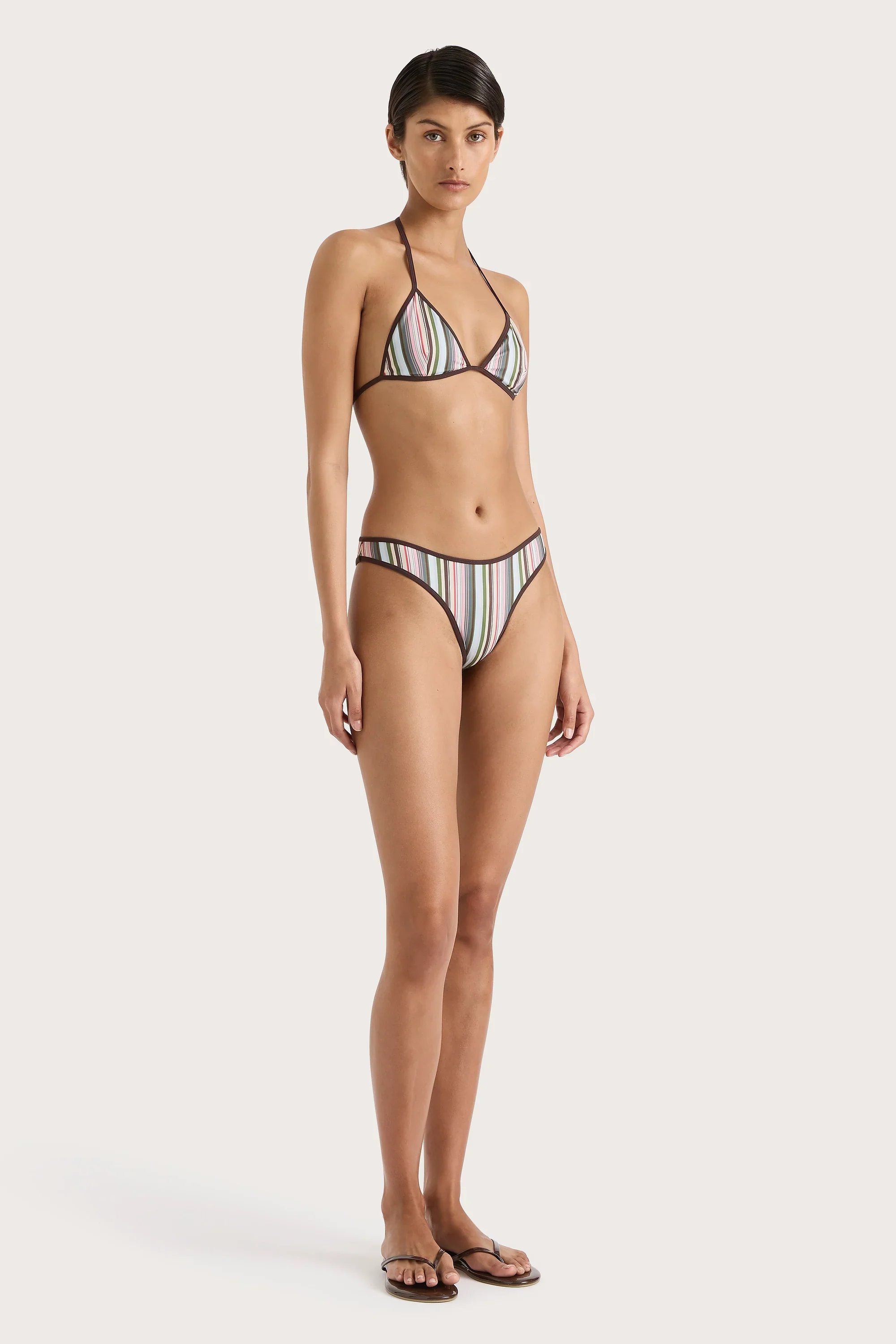 Faithfull - Ania Bikini Bottom Meleu Stripe Multi - Final Sale - Image 3