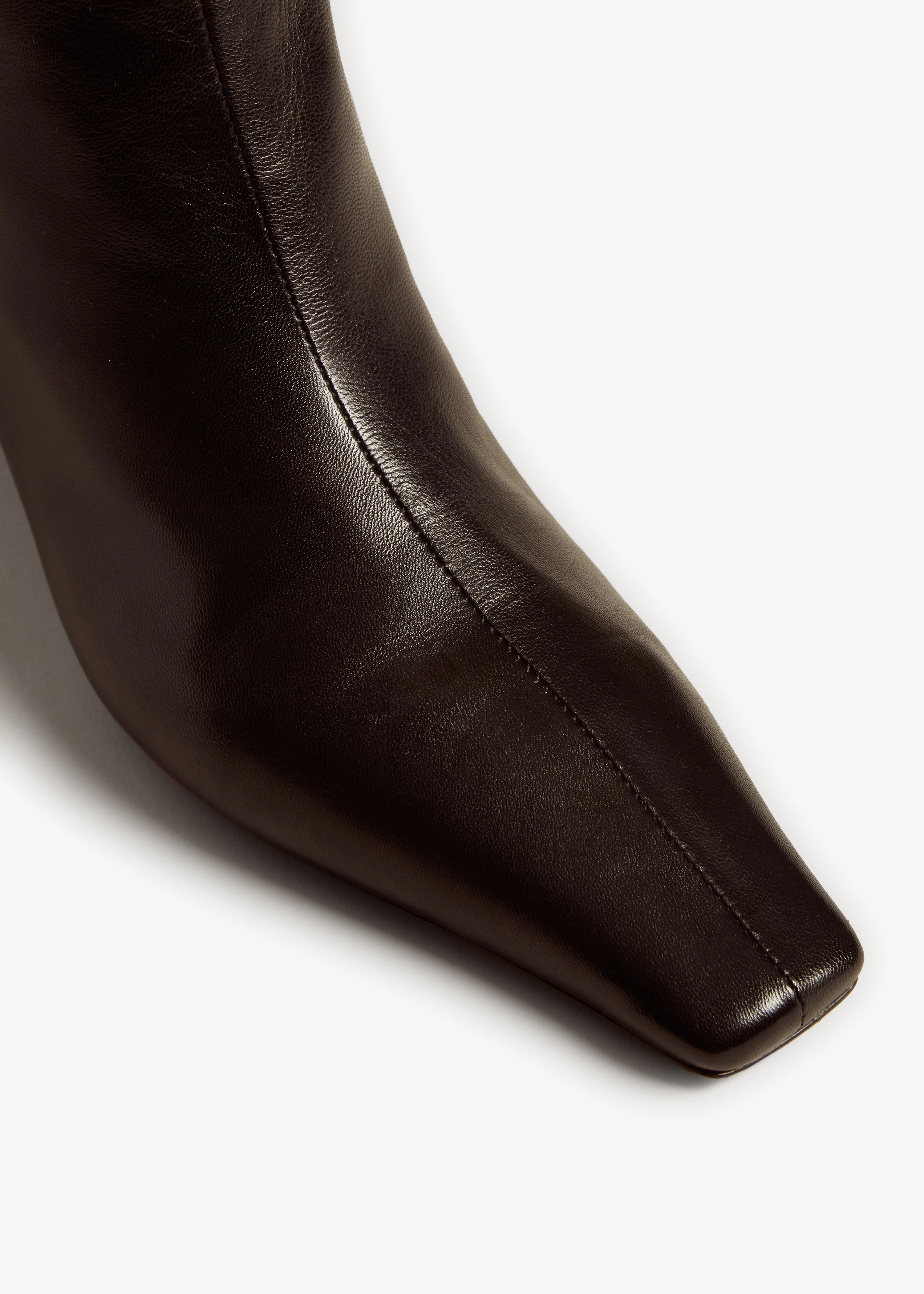Khaite - Arizona Boot in Black Leather - Image 3
