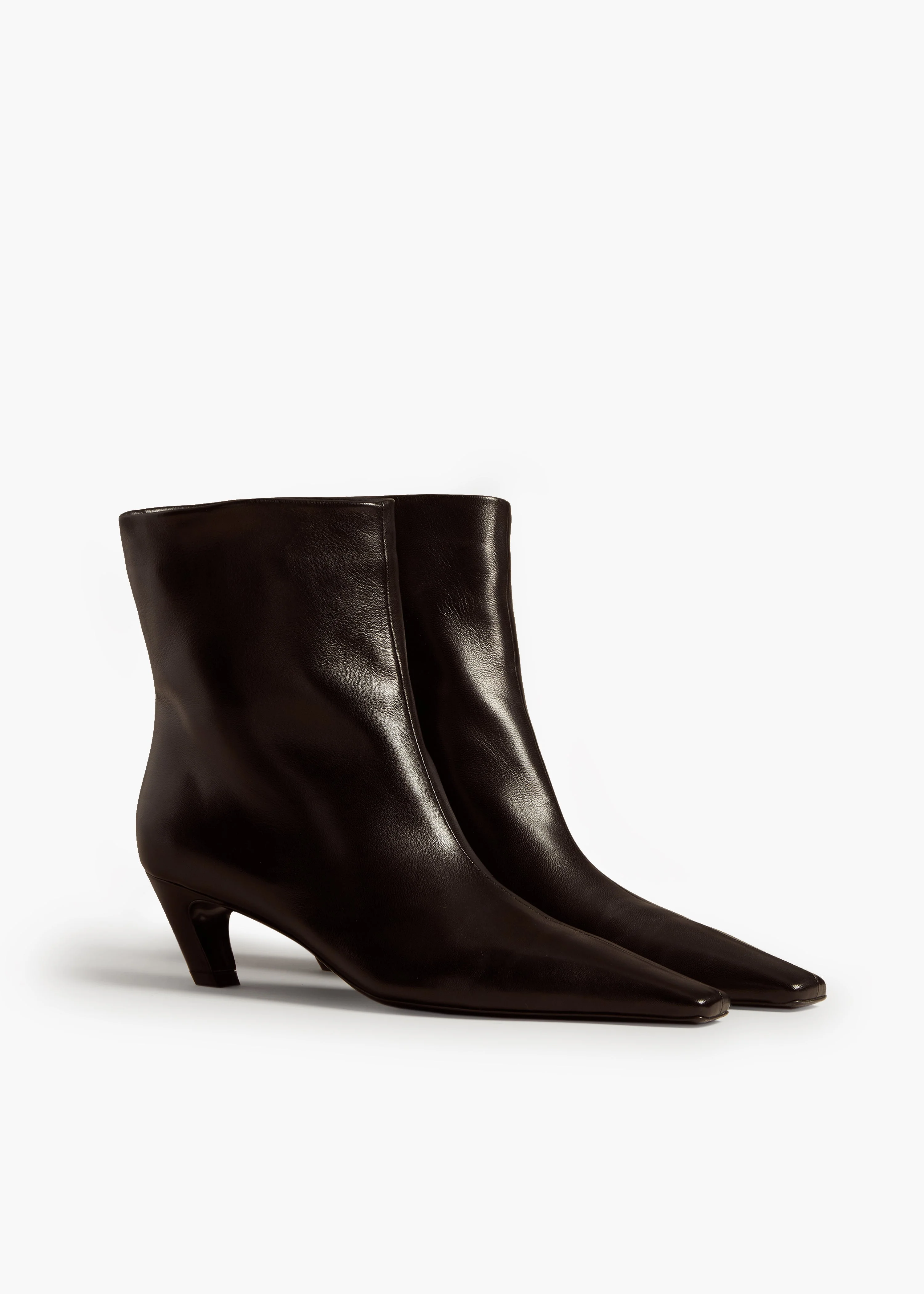 Khaite - Arizona Boot in Black Leather - Image 7