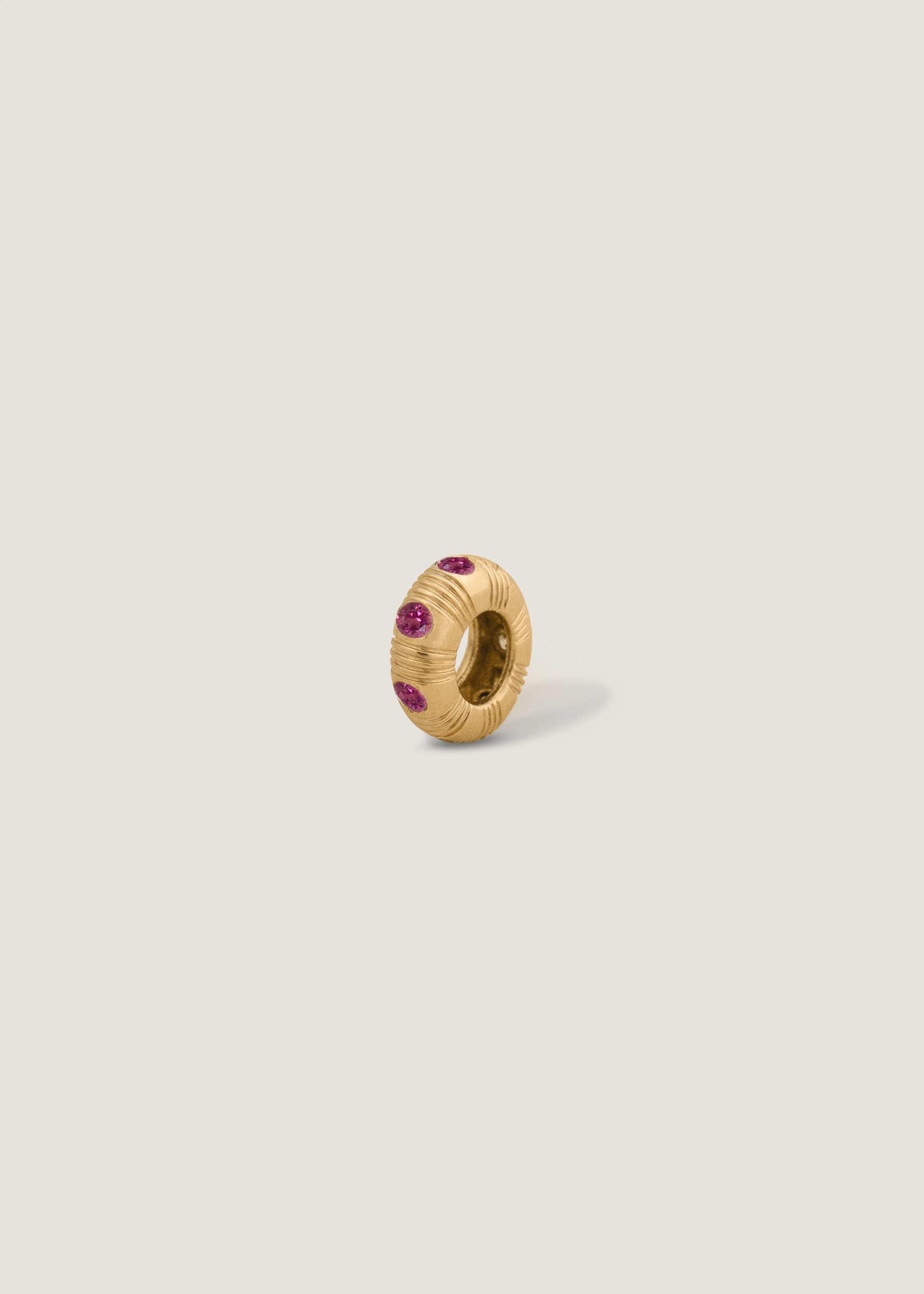 Kinn - Anniversary Birthstone Charm Pink Tourmaline
