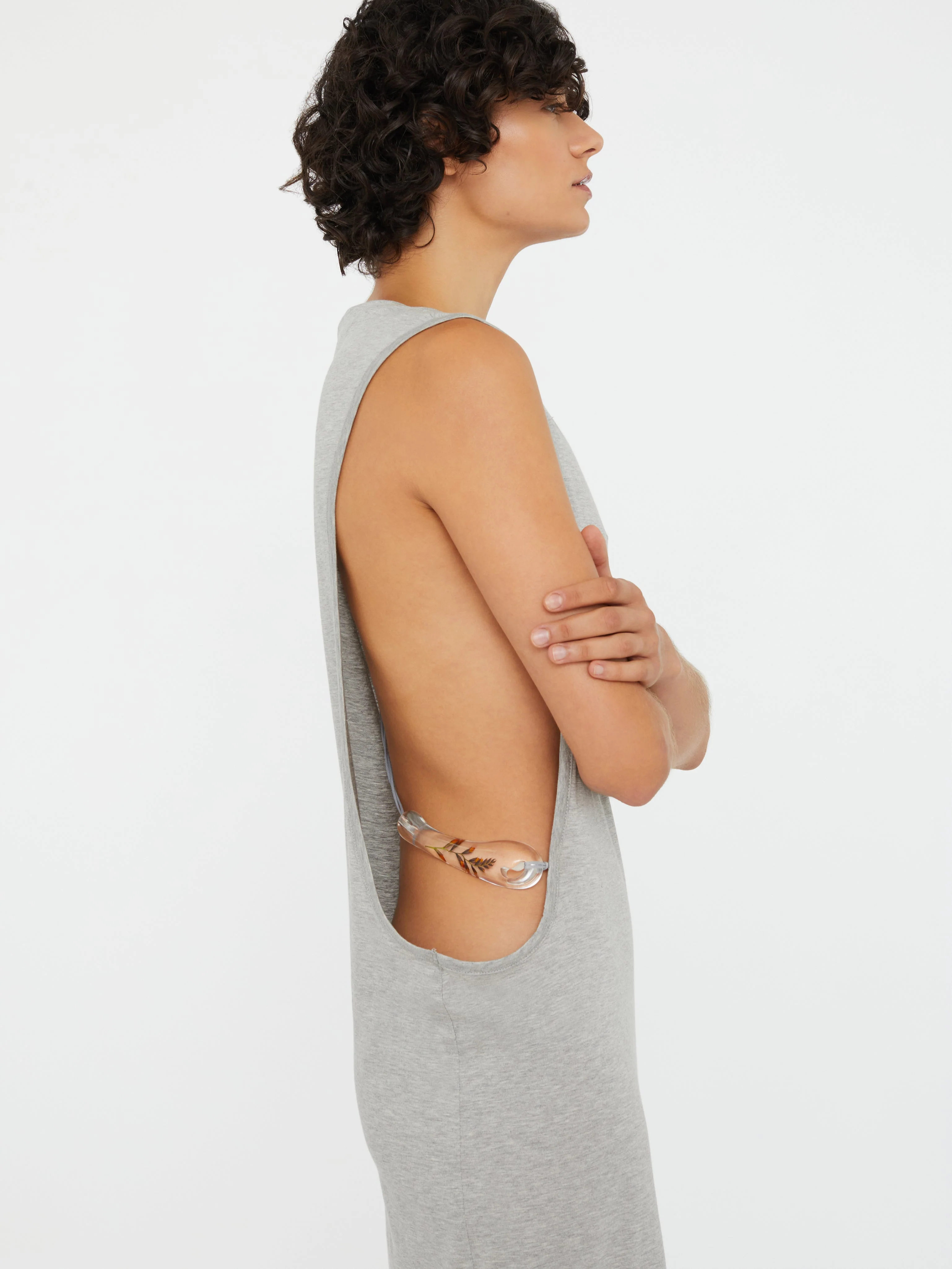 Christopher Esber - Anora Encased Nature Column Dress - Image 5