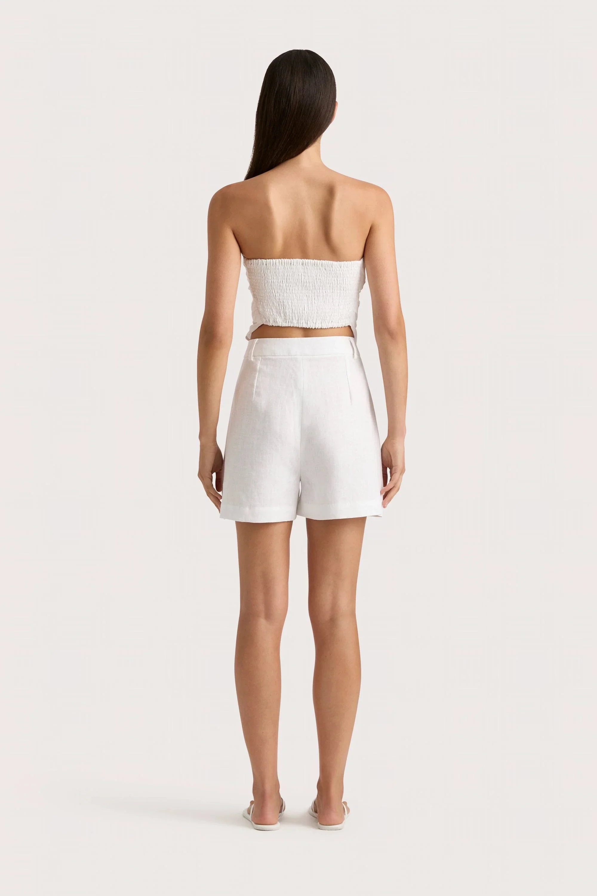 Faithfull - Antibes Strapless Top White - Final Sale - Image 3
