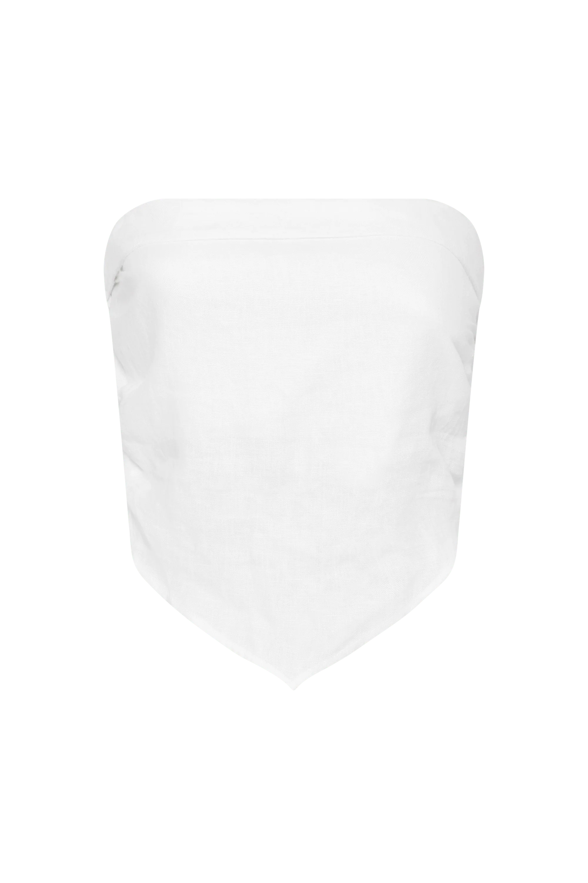 Faithfull - Antibes Strapless Top White - Final Sale - Image 6