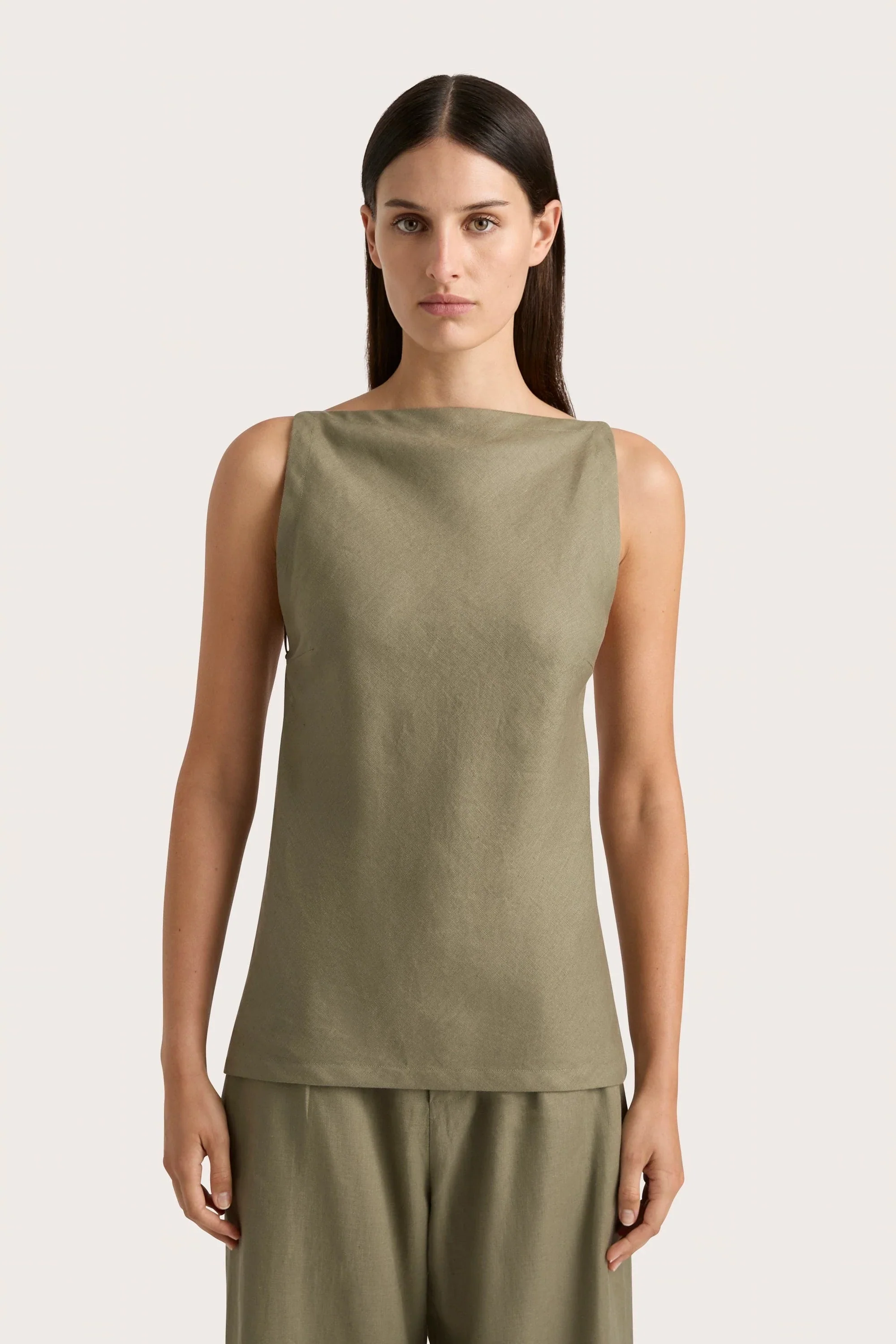 Faithfull - Antibes Top Khaki - Final Sale - Image 4