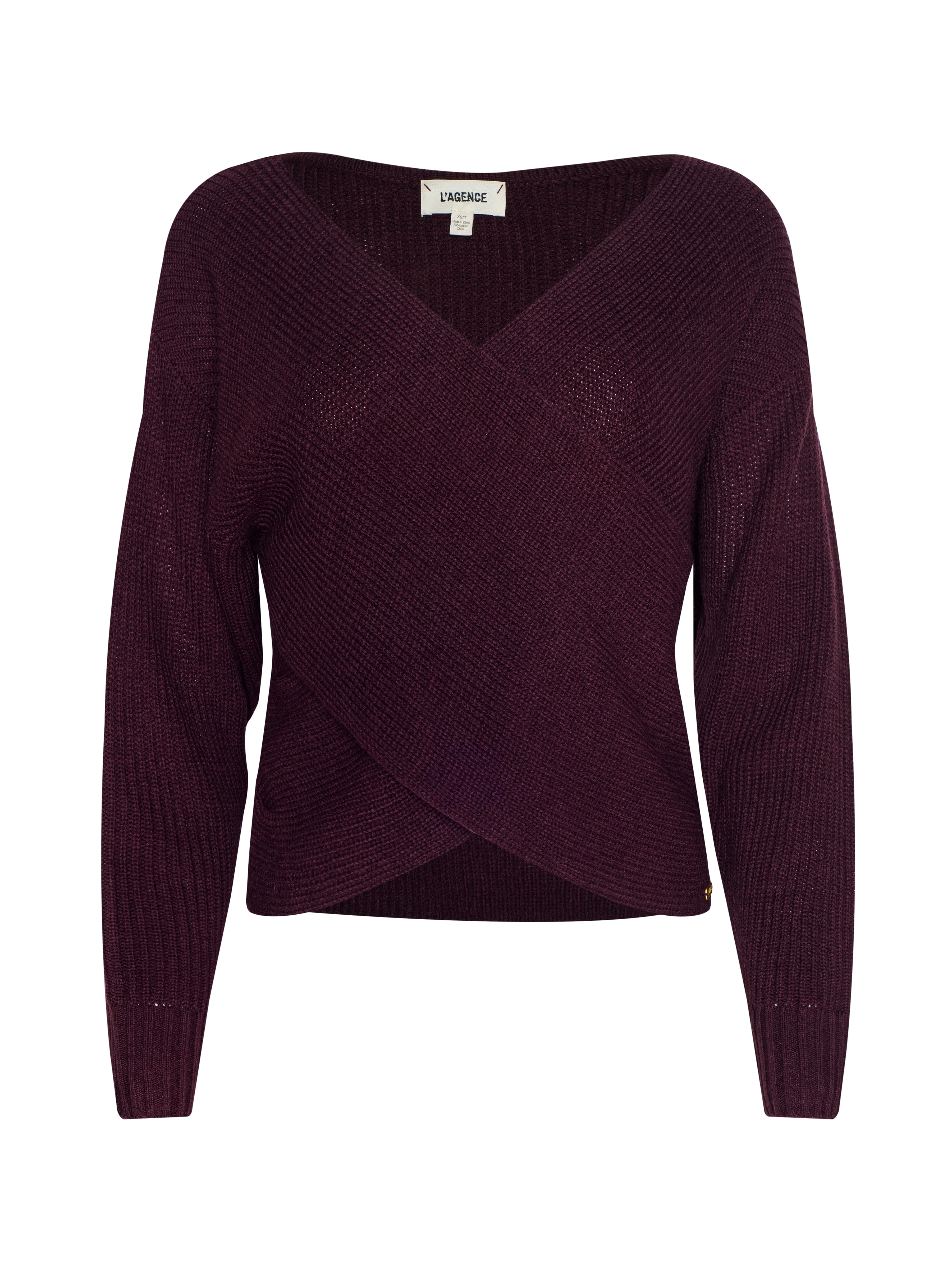 L'AGENCE - Antonella Crossover Sweater - Image 12