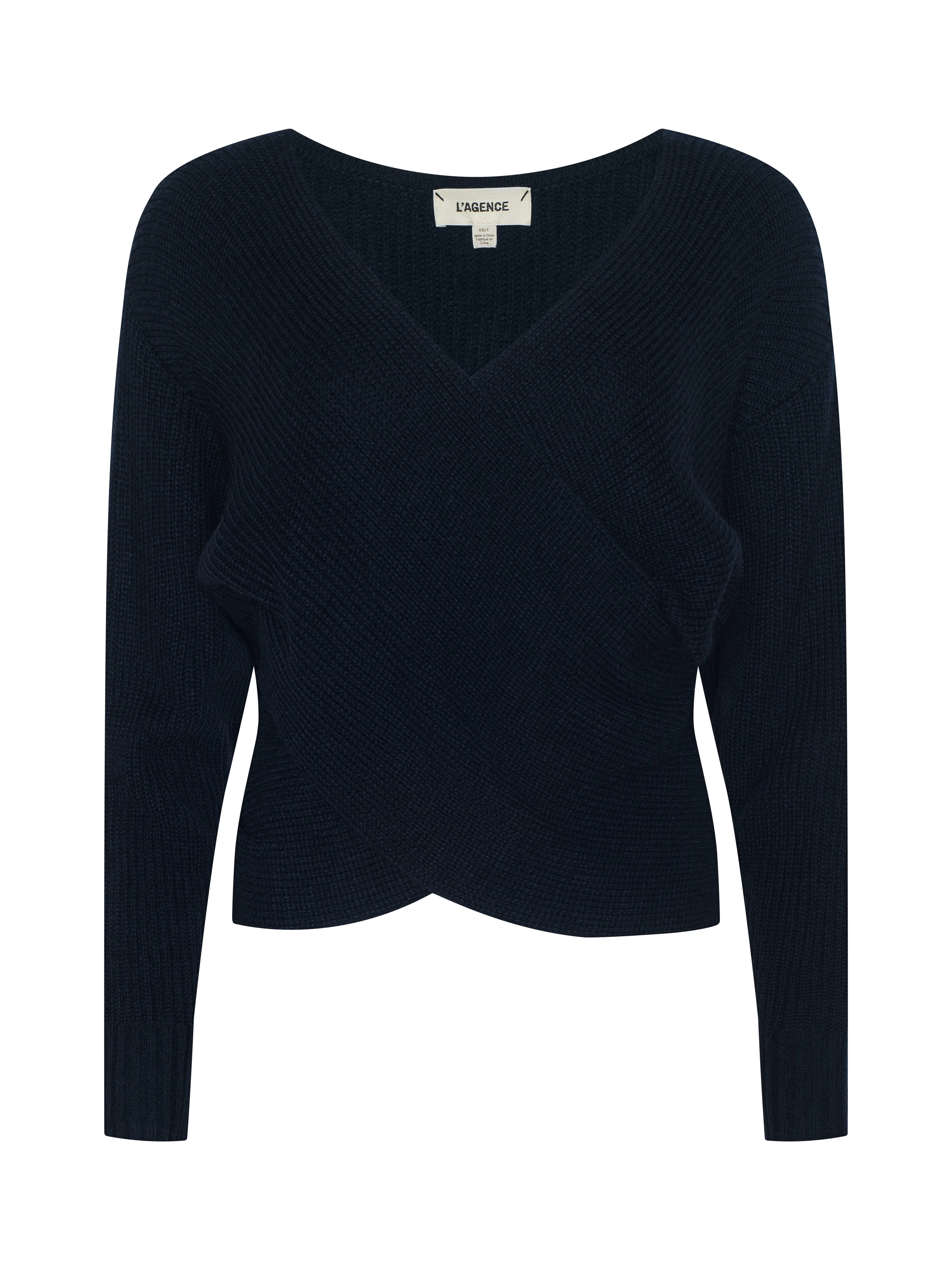 L'AGENCE - Antonella Crossover Sweater - Image 6