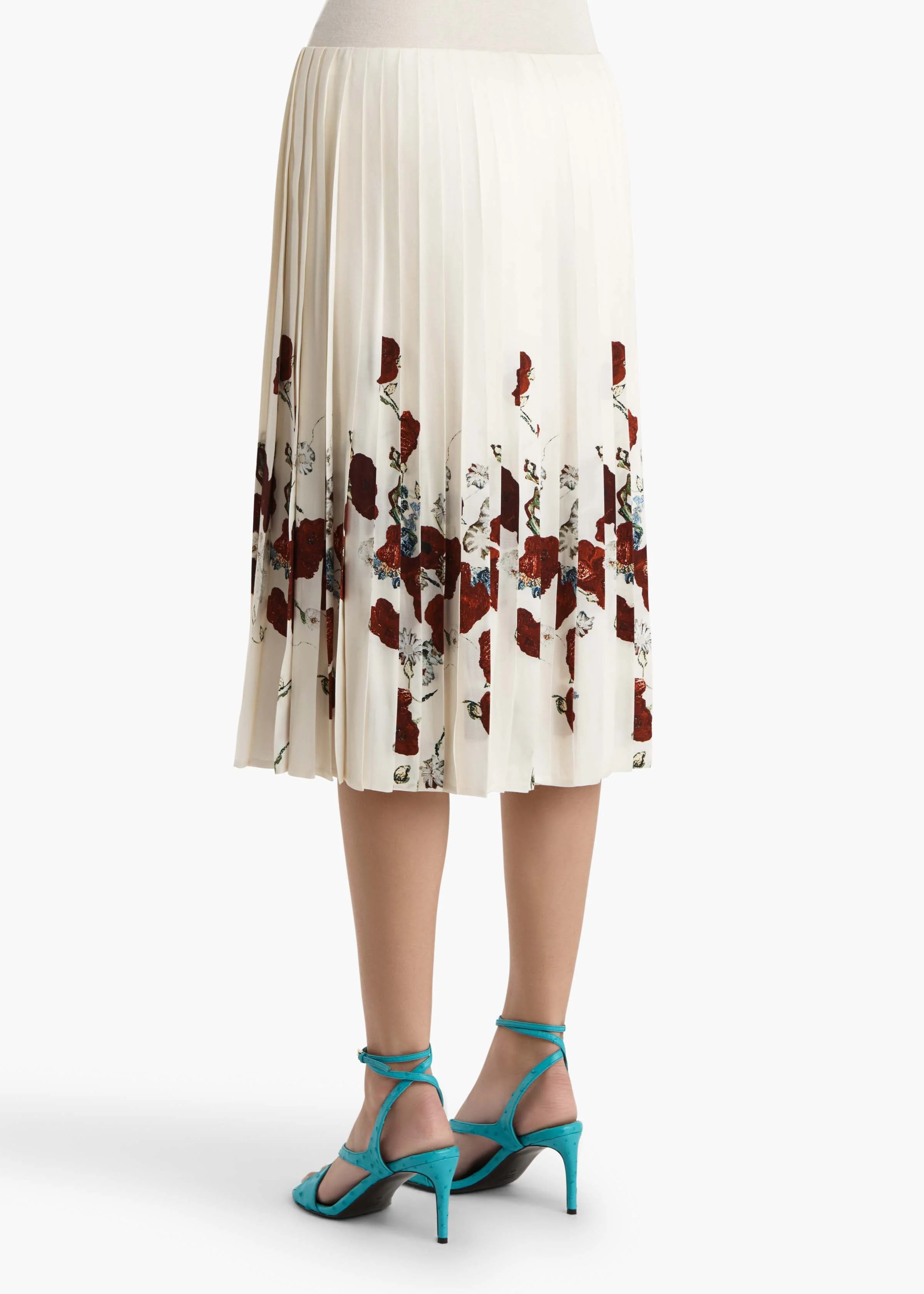 Khaite - Anya Skirt in Cream Multi - Image 13