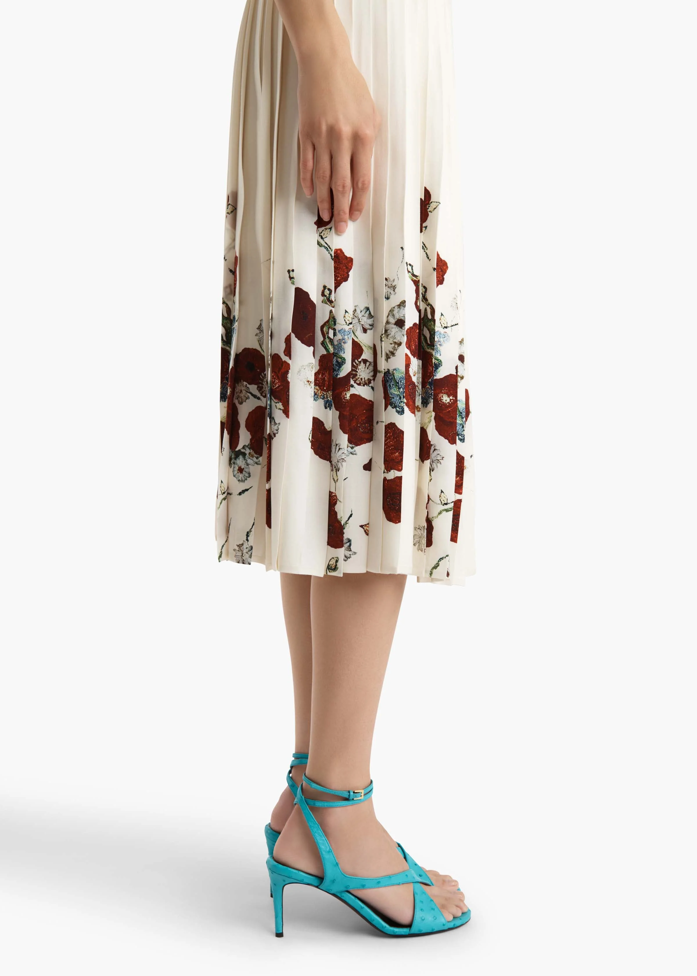 Khaite - Anya Skirt in Cream Multi - Image 15