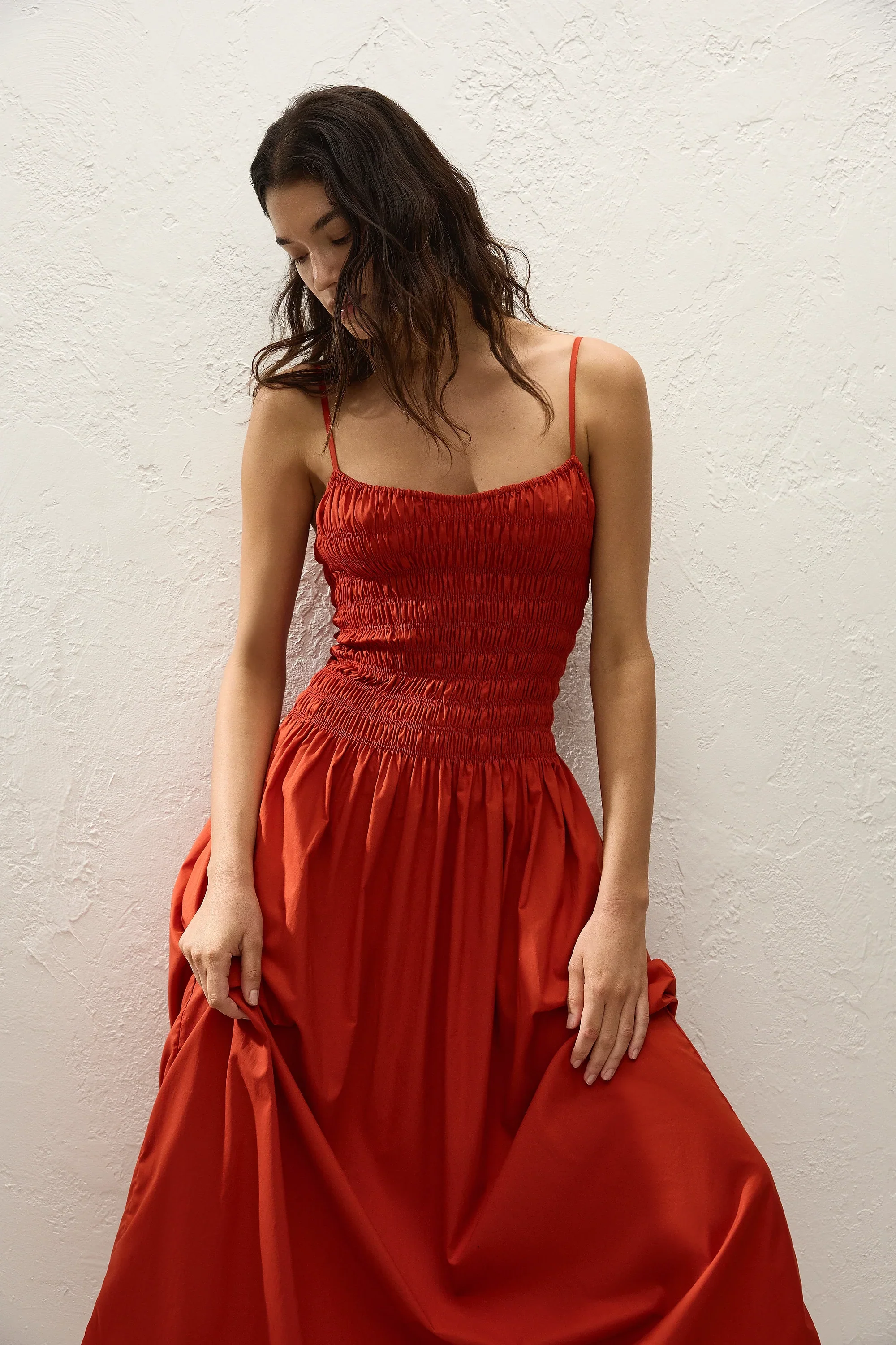 Faithfull - Araceli Maxi Dress Dusty Tomato - Image 2