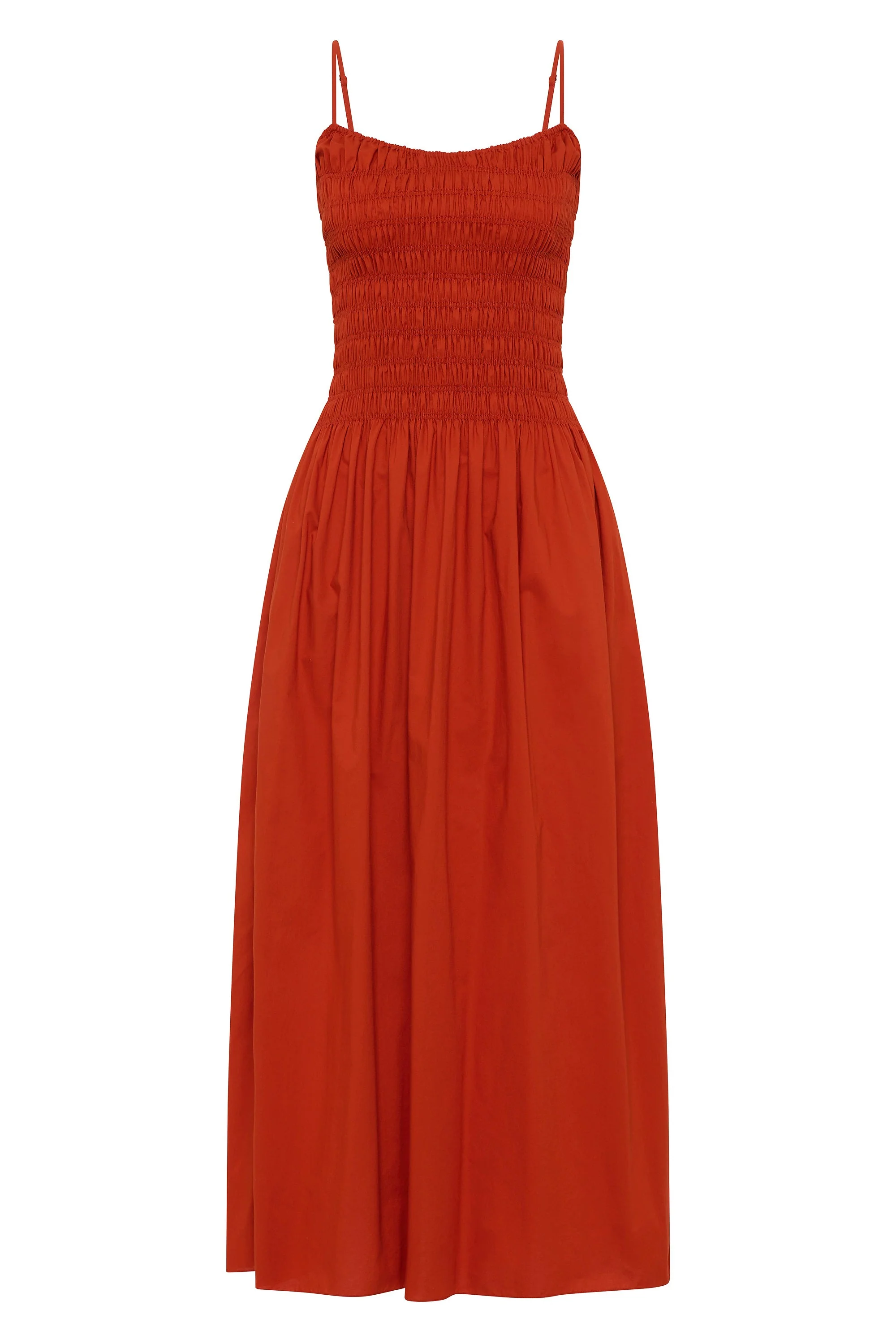 Faithfull - Araceli Maxi Dress Dusty Tomato - Image 7