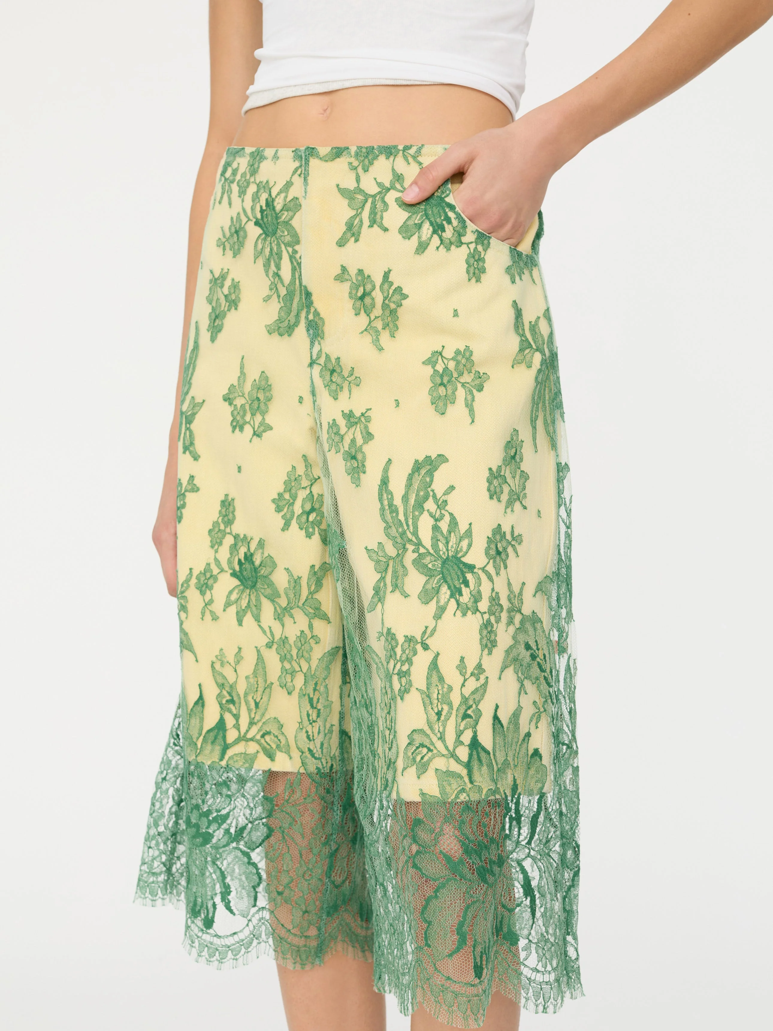 Christopher Esber - Arboreal Duo Lace Short - Image 2