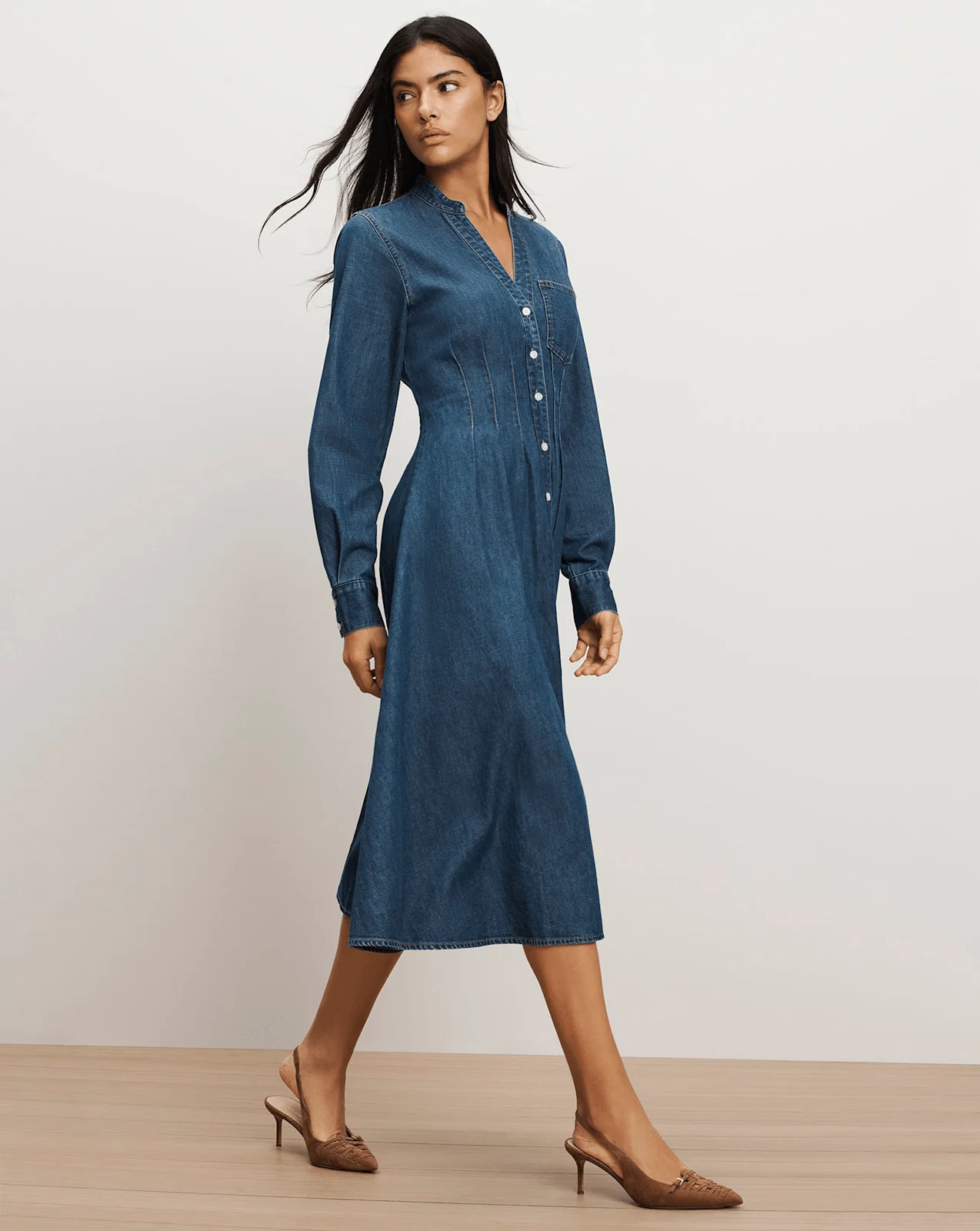 Veronica Beard - Arcadia Denim Shirtdress - Image 2