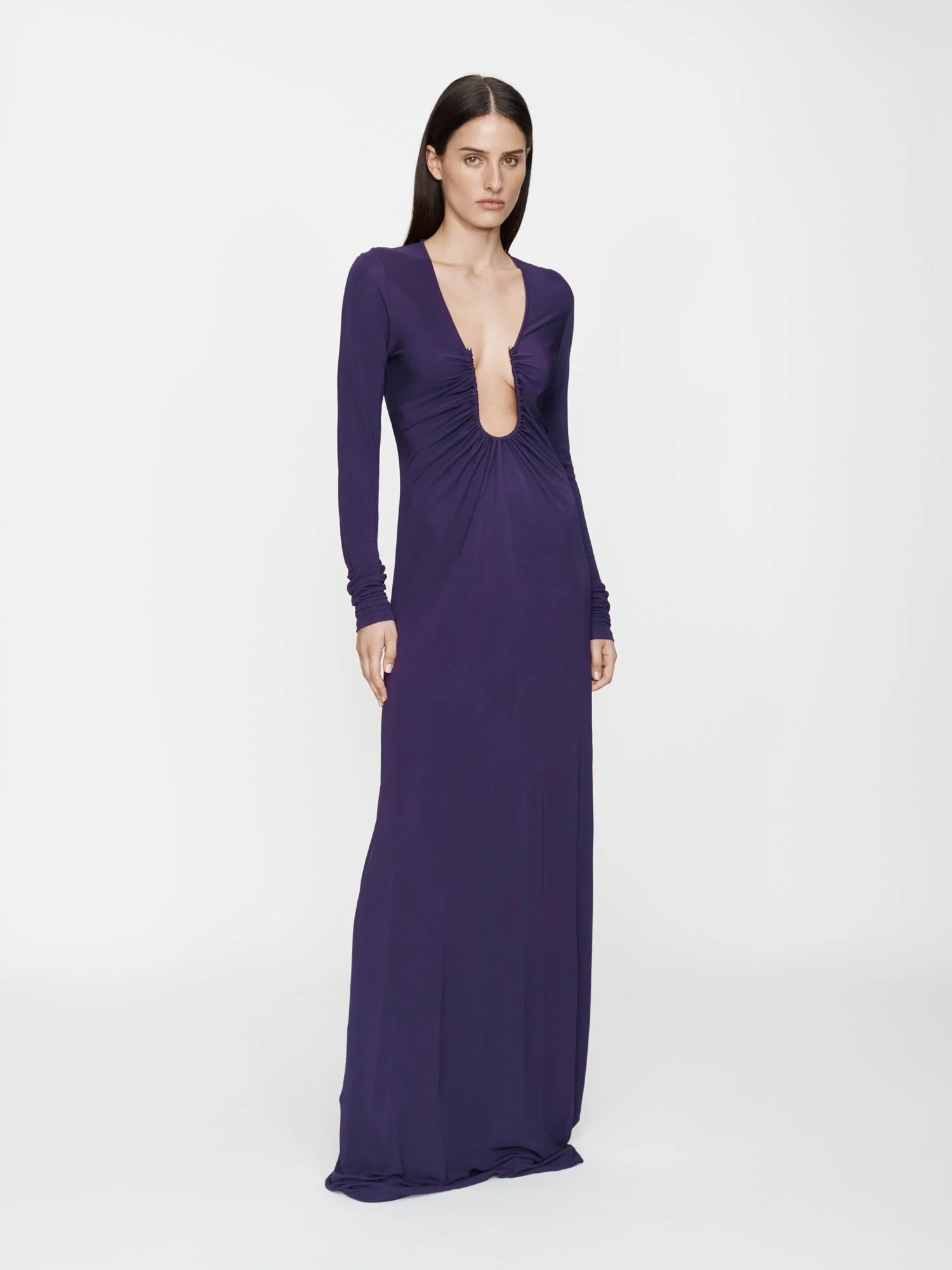 Christopher Esber - Arced Palm Long Sleeve Dress