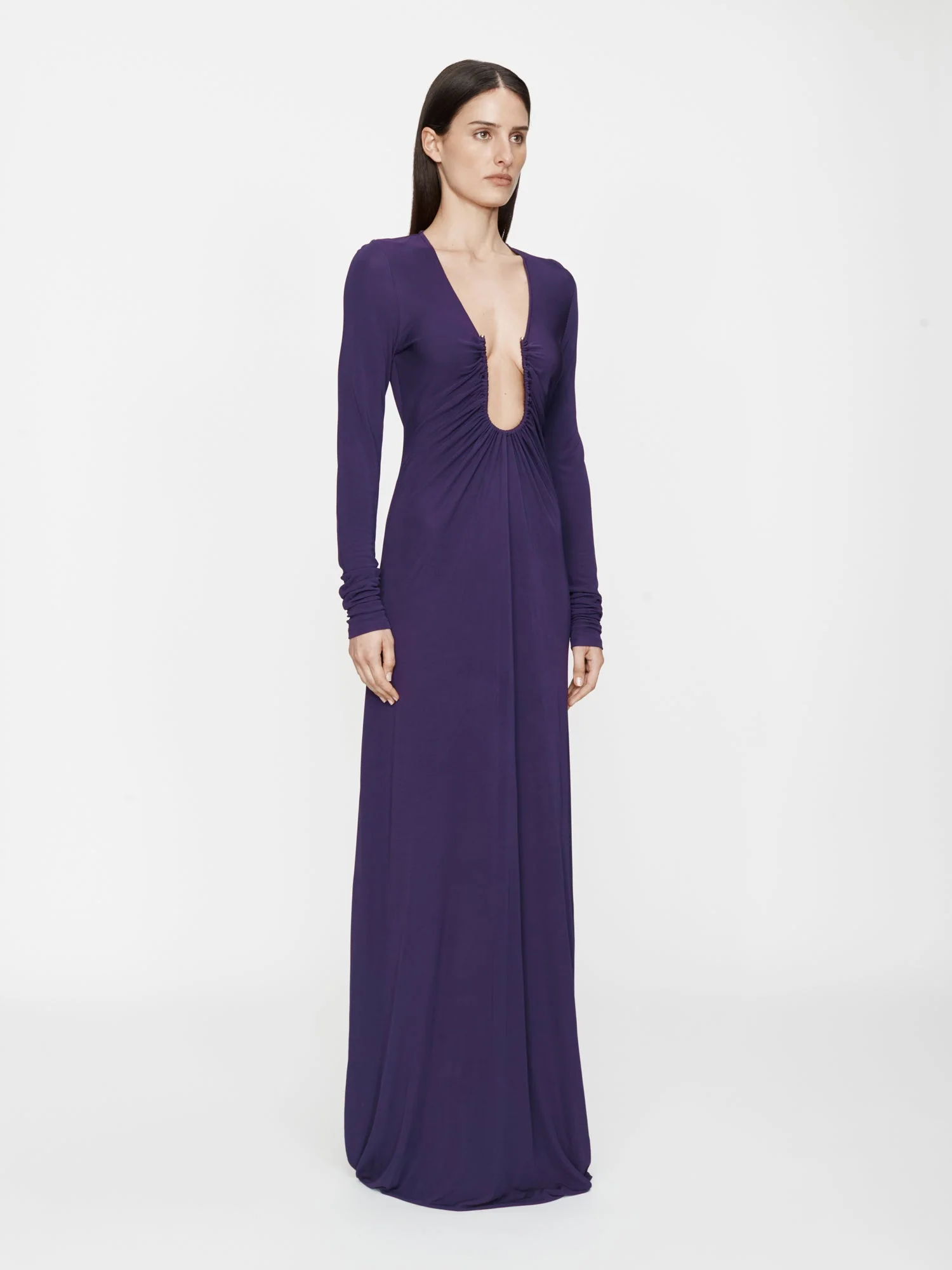 Christopher Esber - Arced Palm Long Sleeve Dress - Image 4