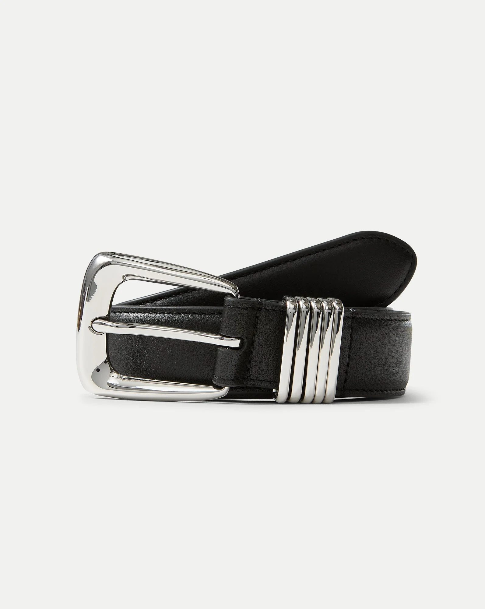 Veronica Beard - Arch Leather Belt - Image 3