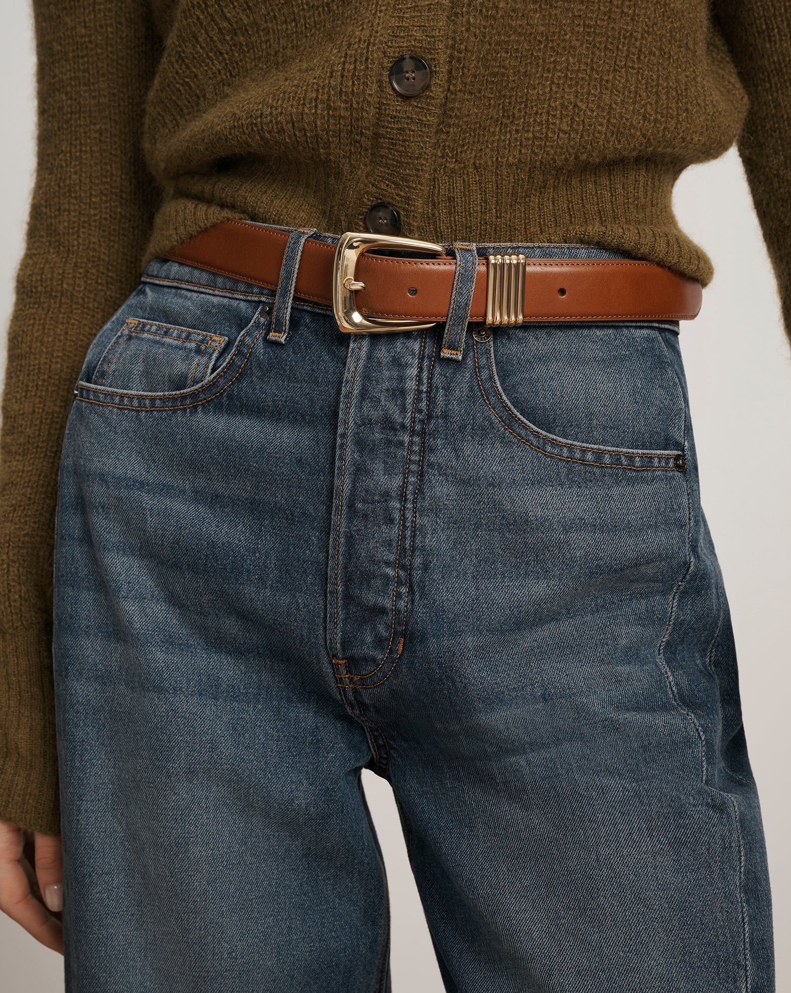 Veronica Beard - Arch Leather Belt - Image 2