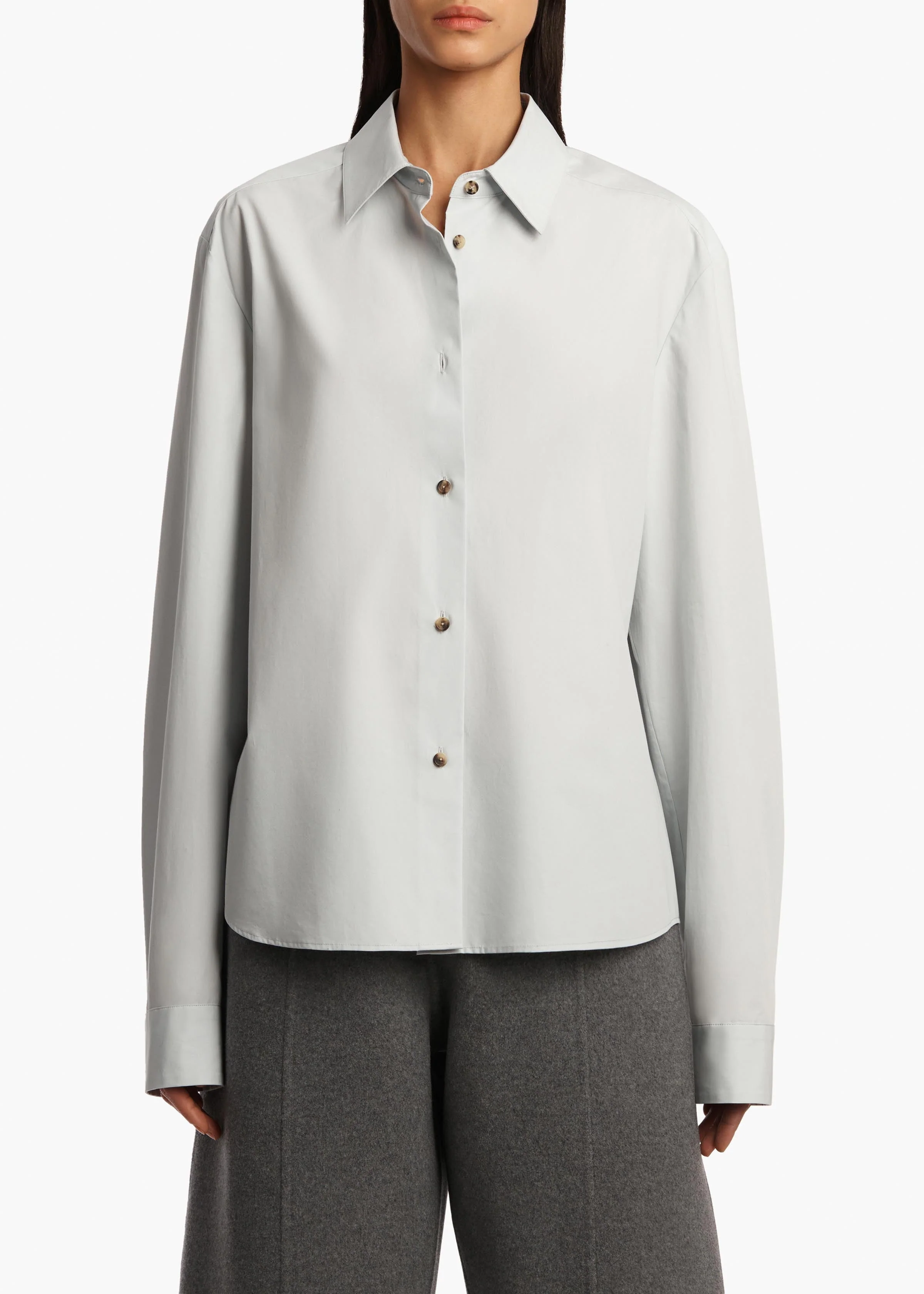 Khaite - Argo Top in Ice Blue - Image 3