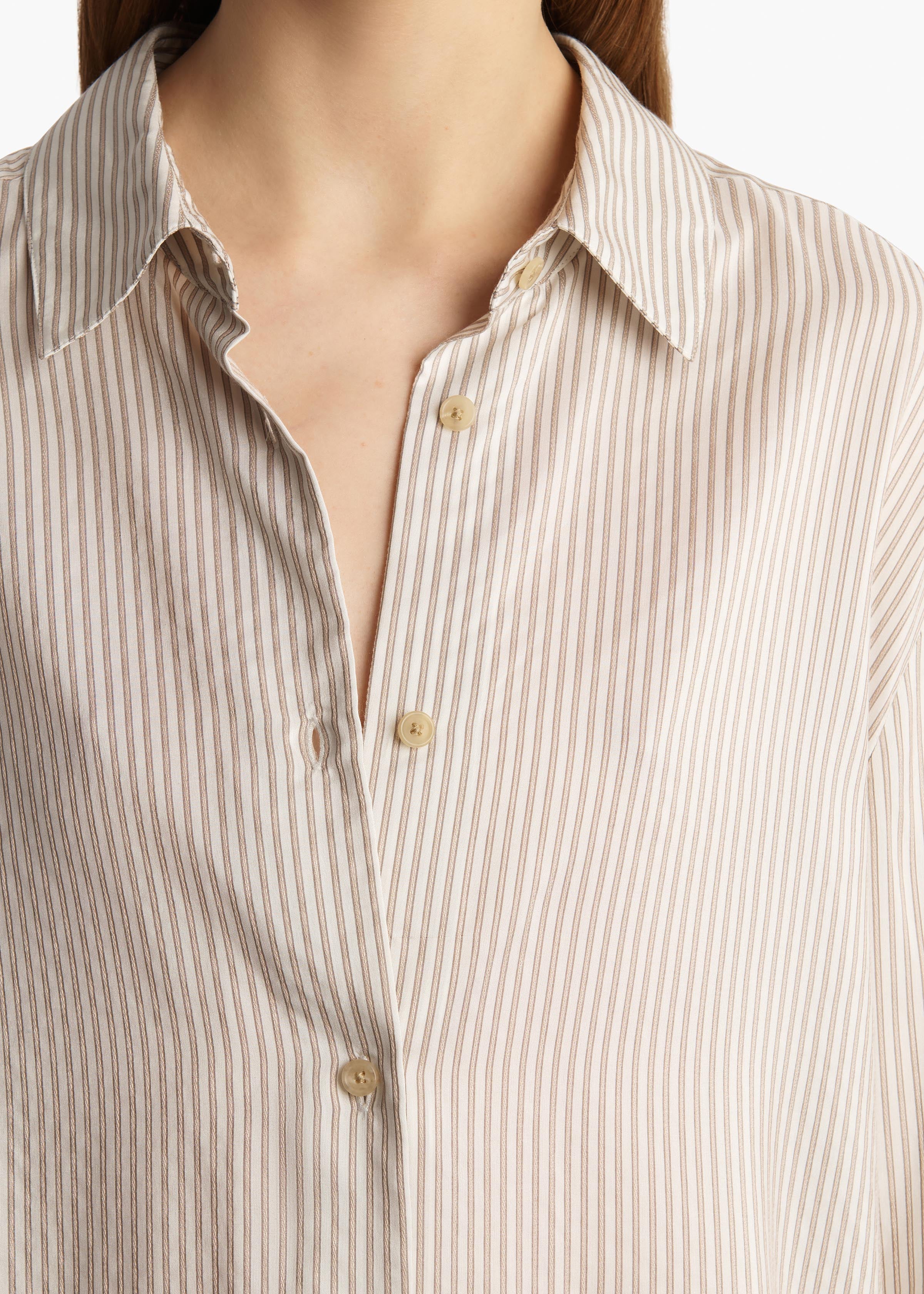 Khaite - Argo Top in Khaki - Image 5