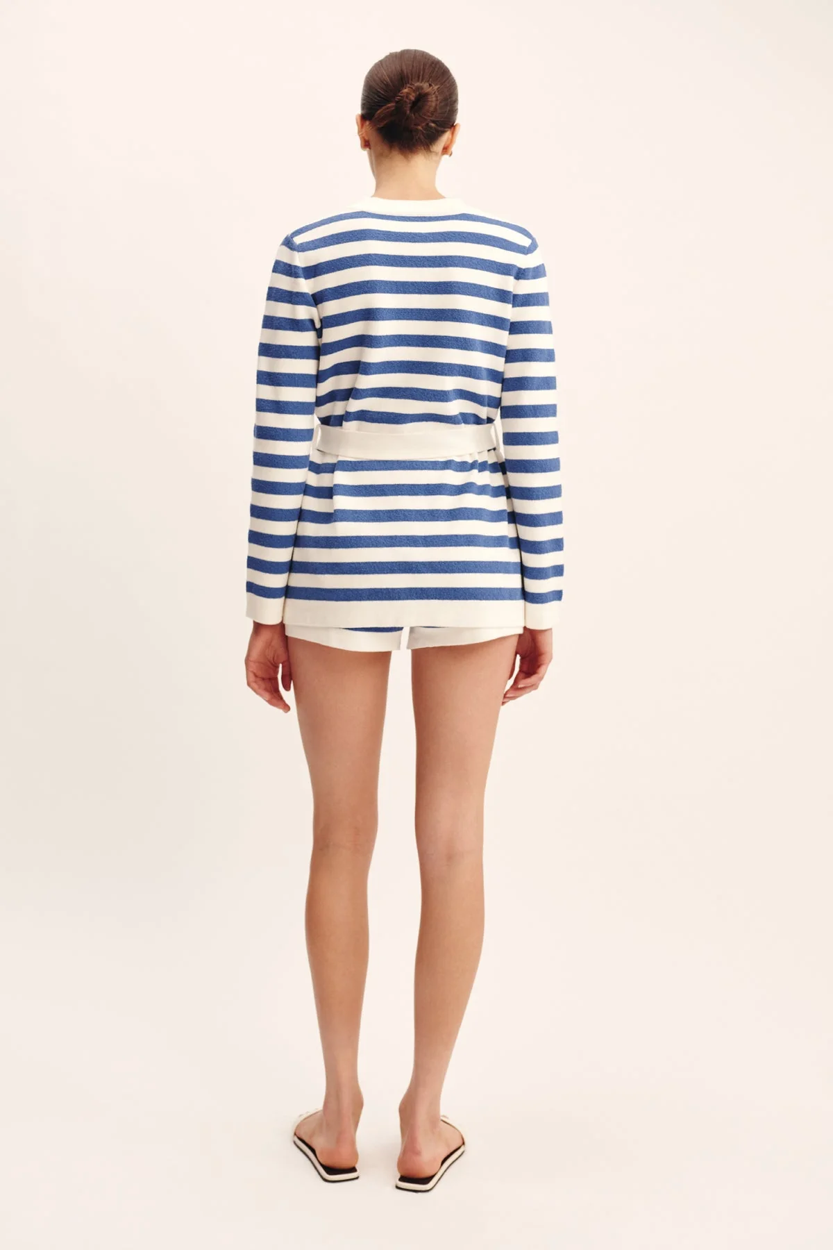 Posse - ARI CARDIGAN - BLUE STRIPE - Image 11