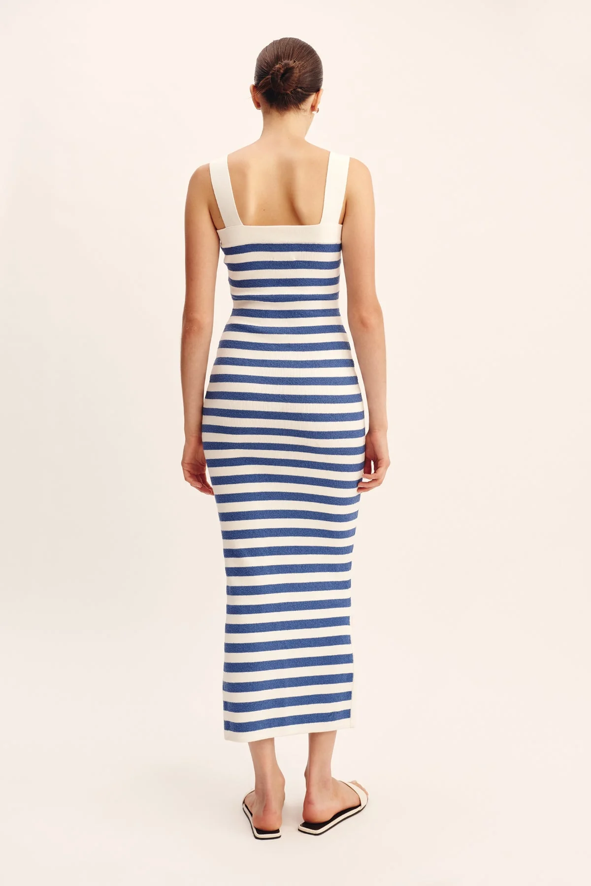 Posse - ARI DRESS - BLUE STRIPE - Image 4