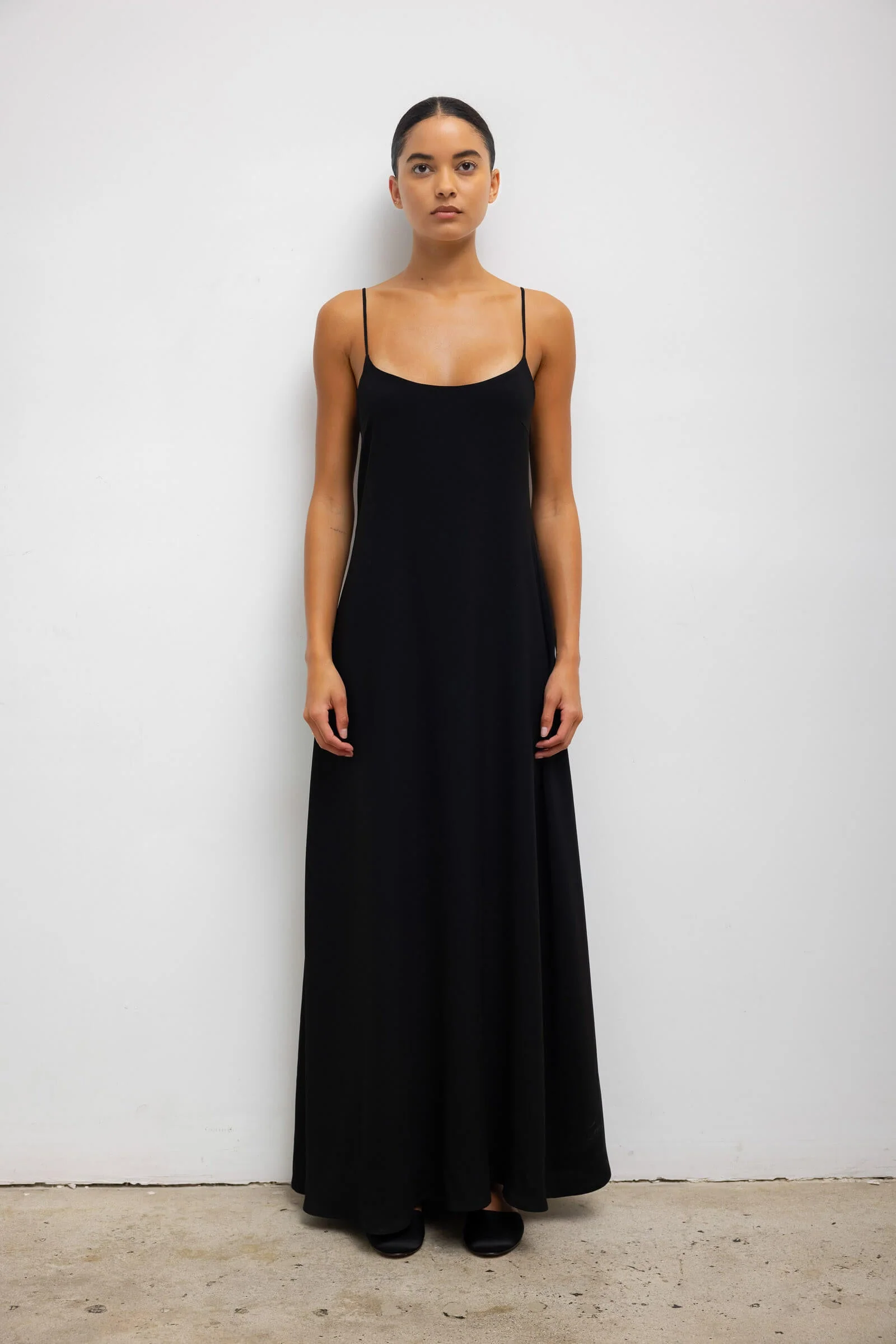 Leset - Ari Scoop Neck Maxi Dress