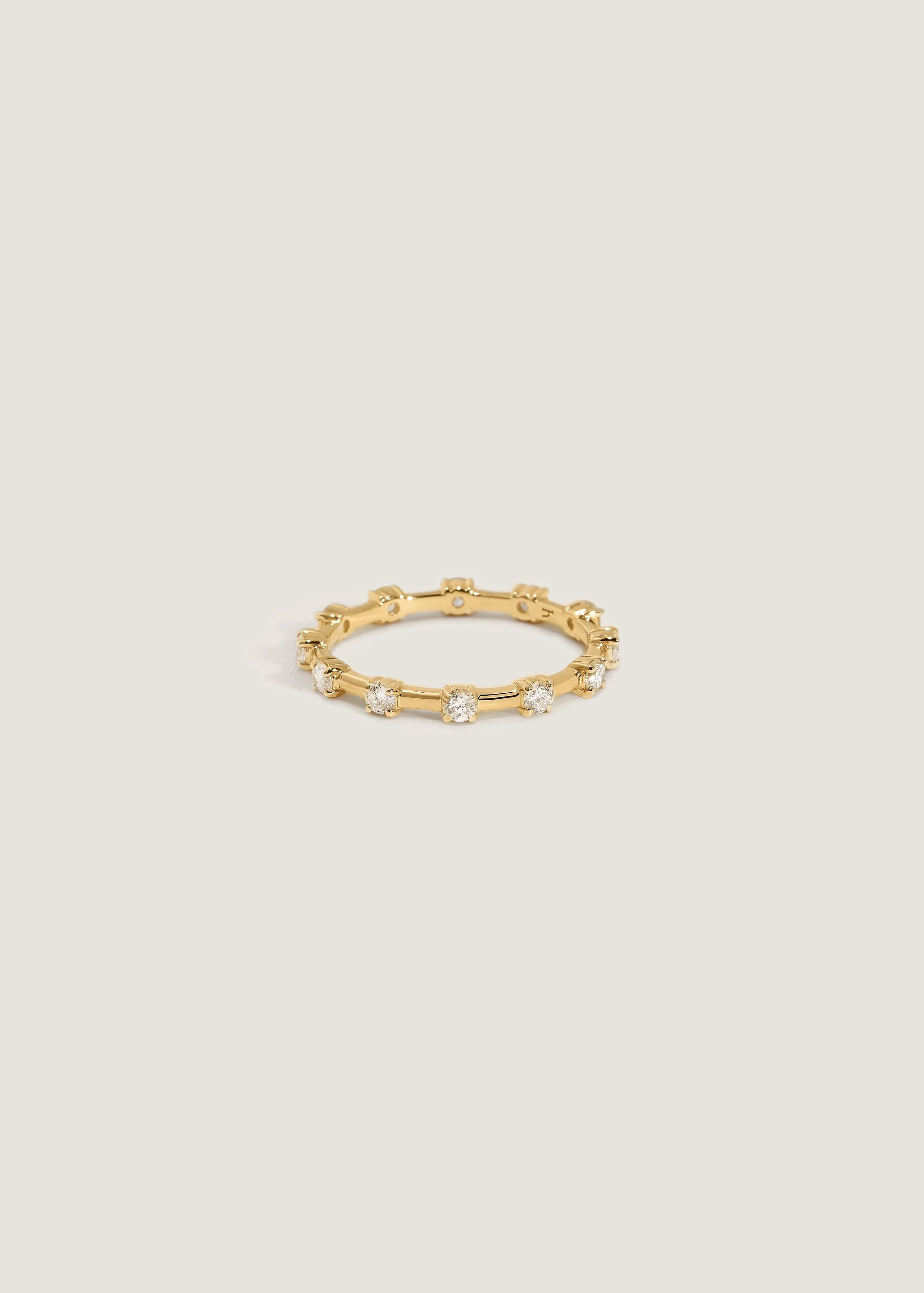 Kinn - Arielle Four Prong Eternity Ring Diamond