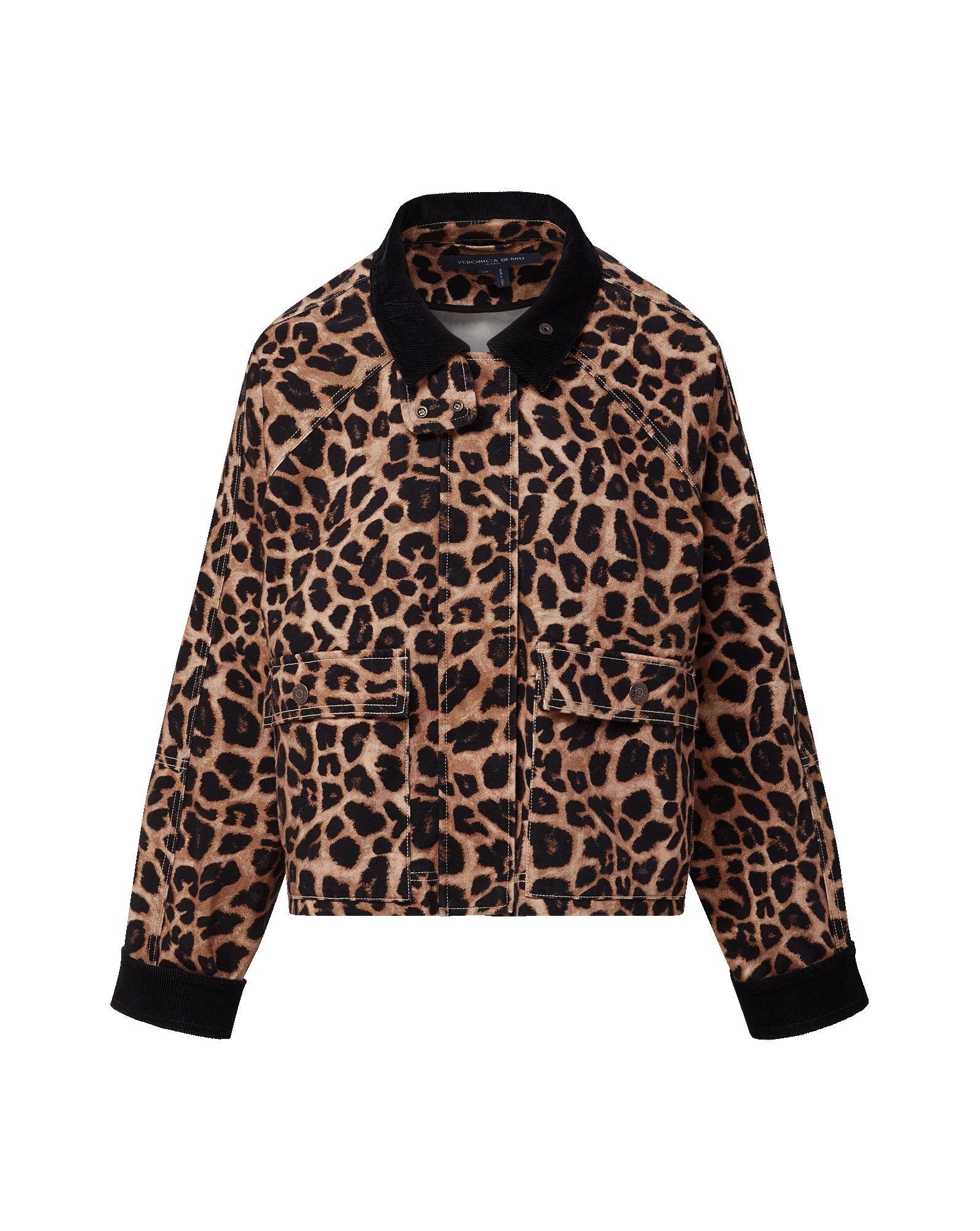 Veronica Beard - Arlo Leopard Chore Jacket - Image 5