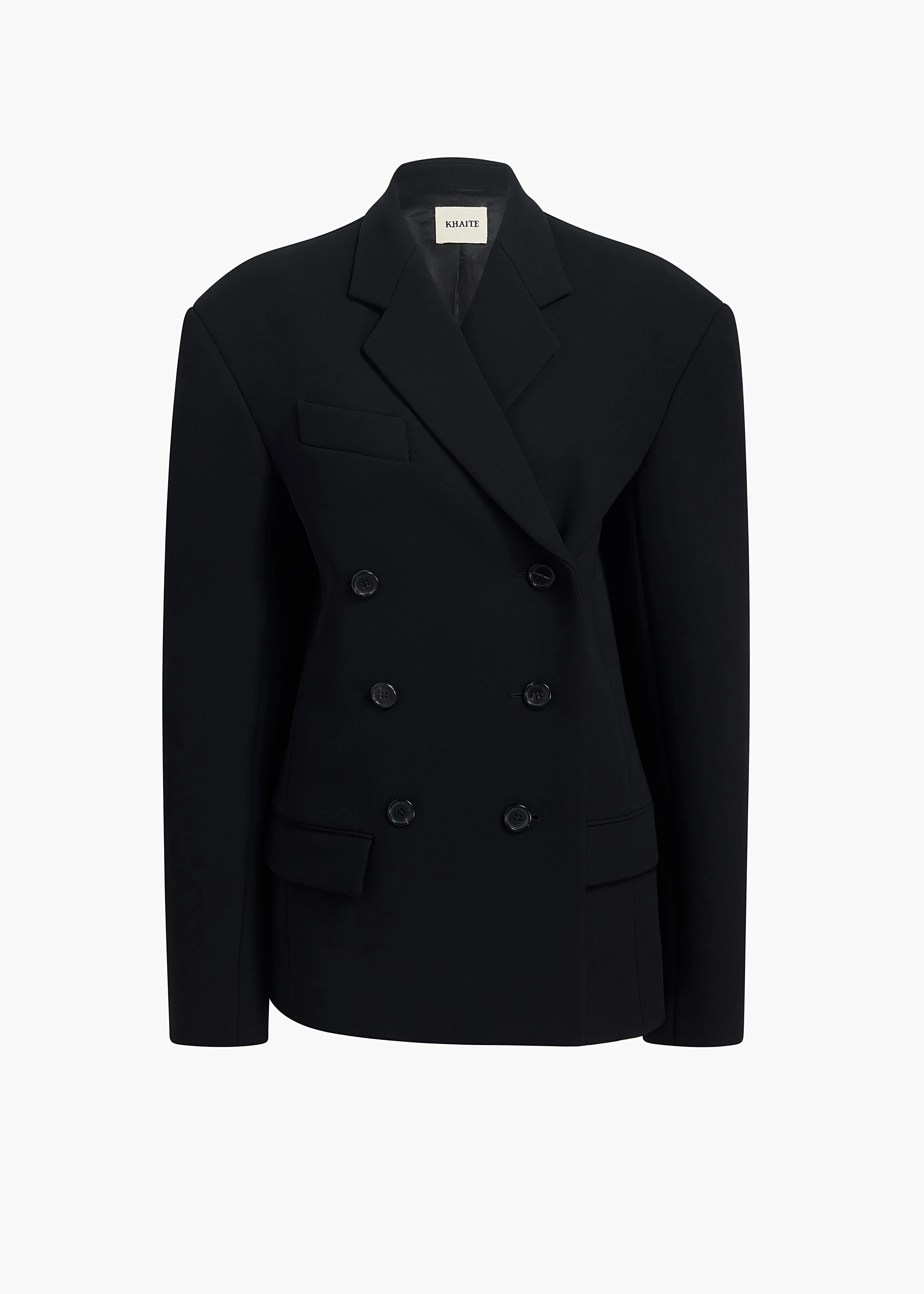 Khaite - Arnoll Coat in Black