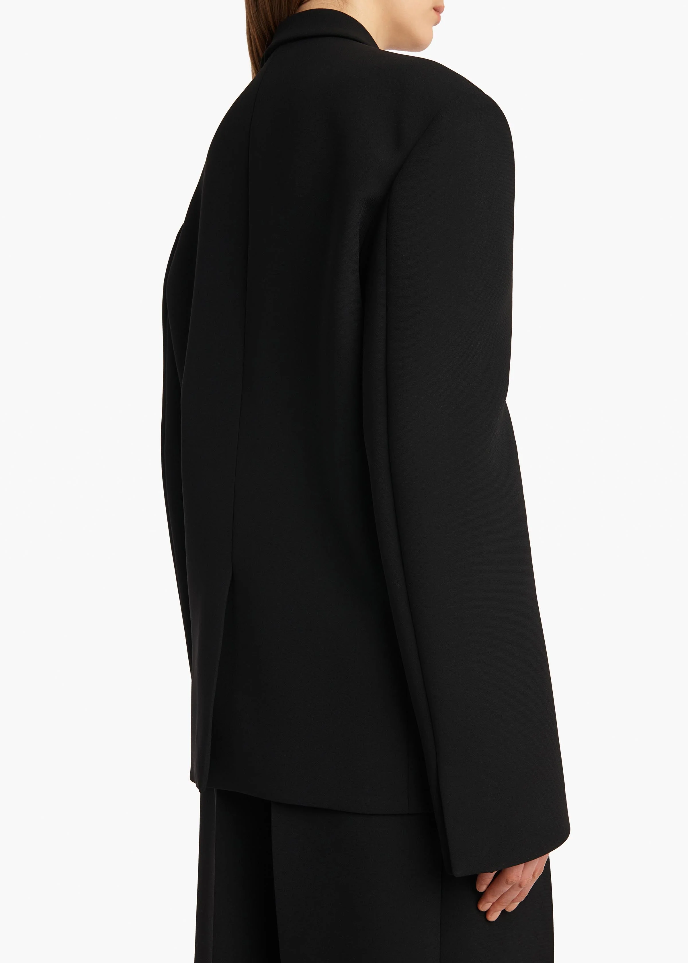 Khaite - Arnoll Coat in Black - Image 6