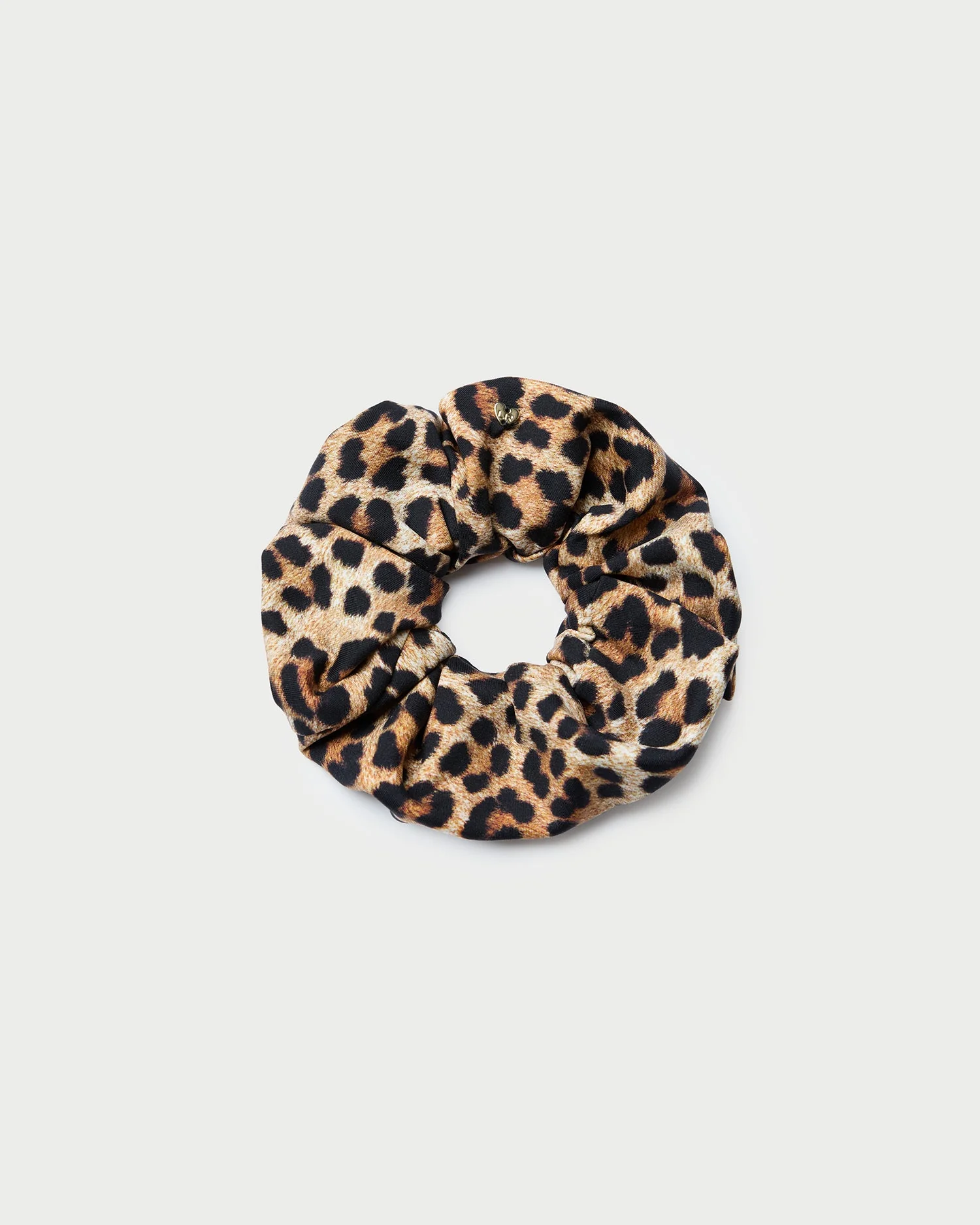 Loeffler Randall - Astrid Leopard Jersey Scrunchie
