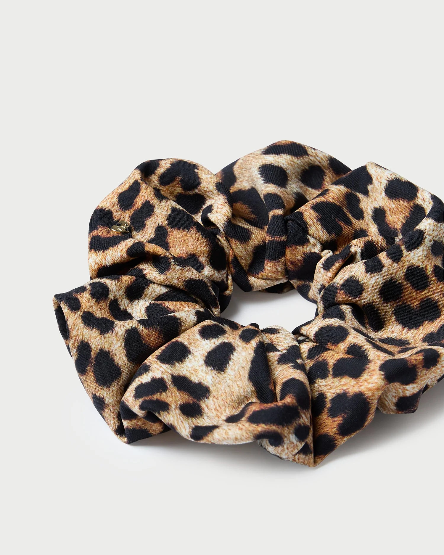 Loeffler Randall - Astrid Leopard Jersey Scrunchie - Image 2