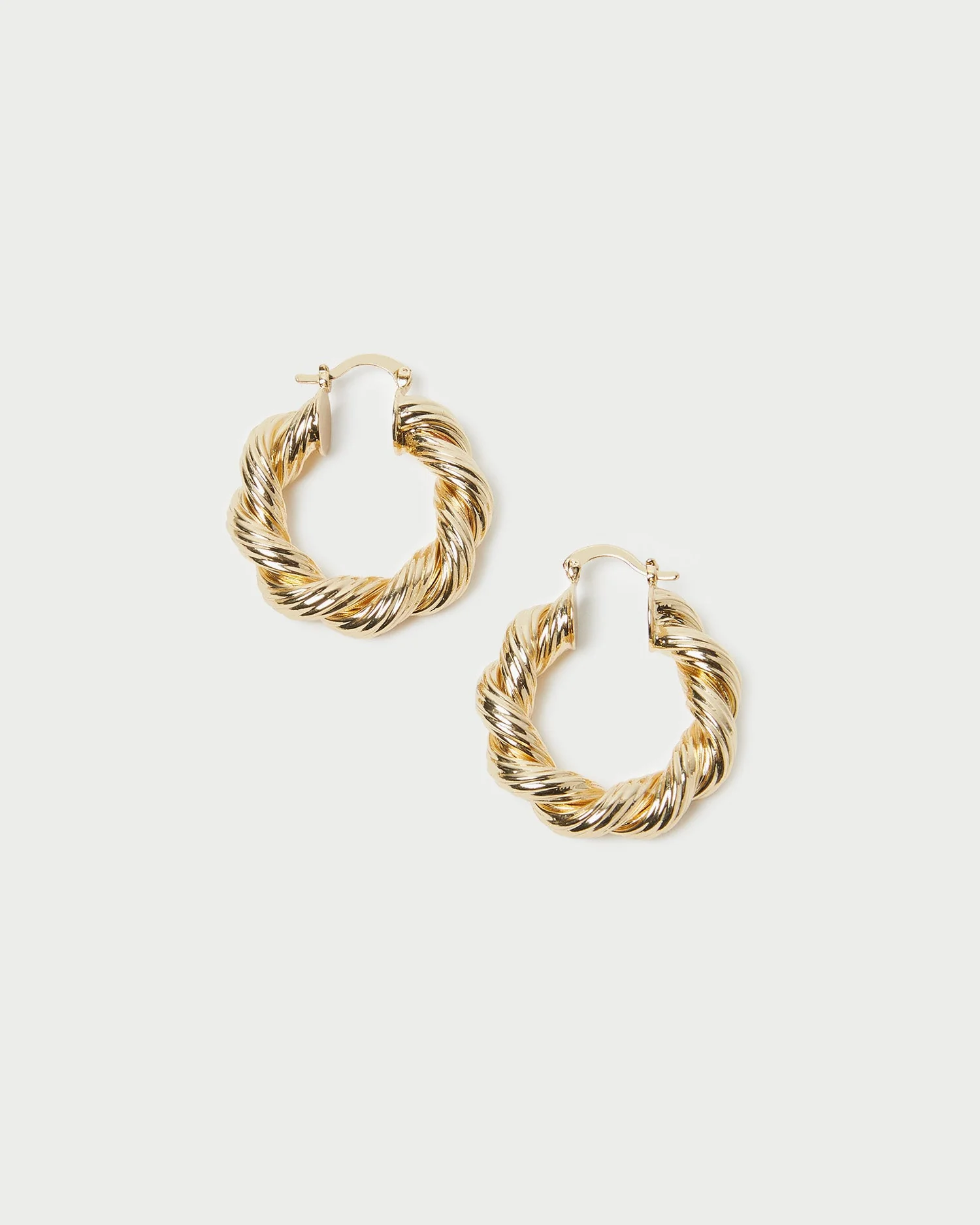 Loeffler Randall - Atticus Twisted Hoop Earrings