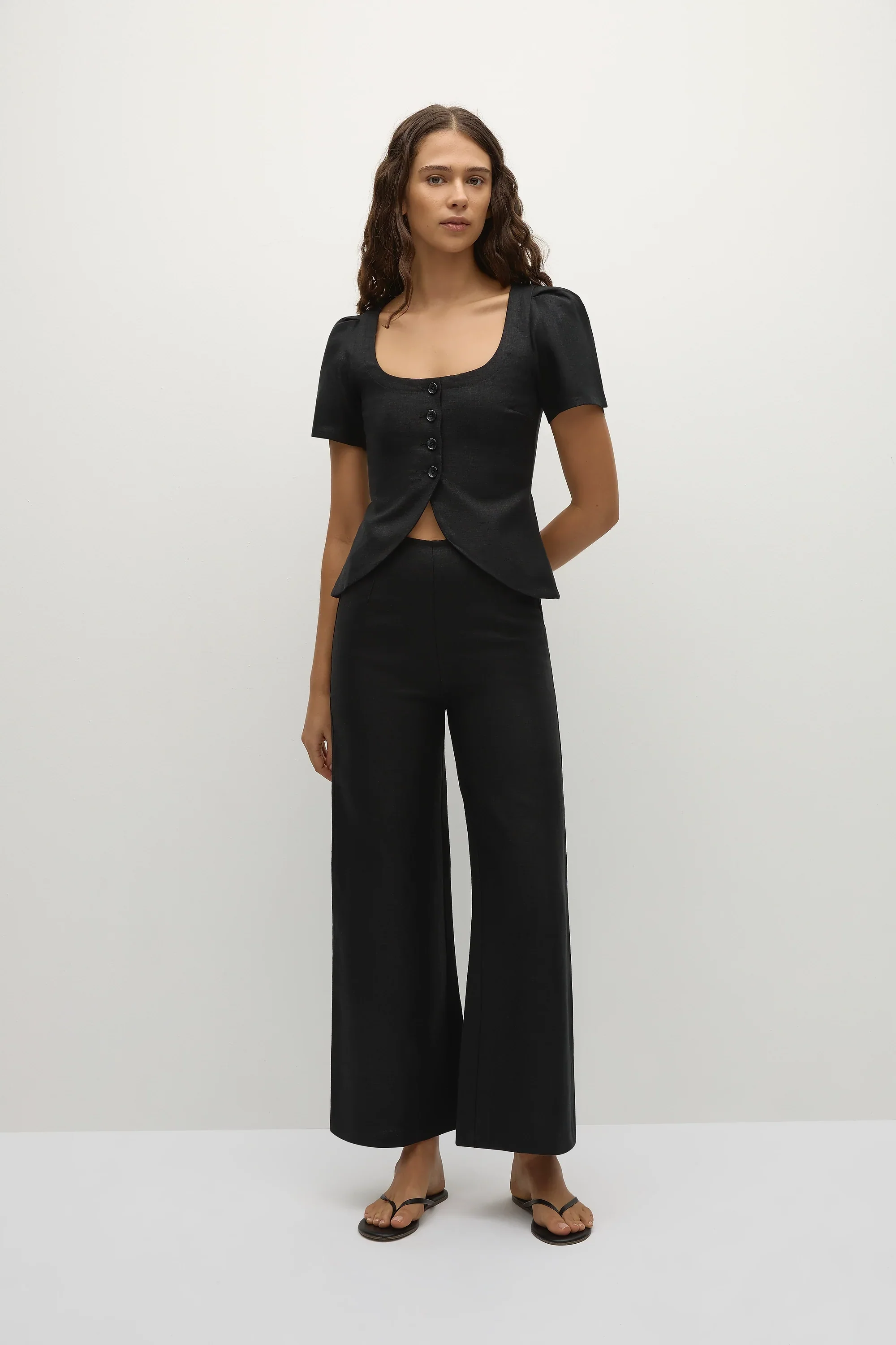 Faithfull - Audrey Vest Black